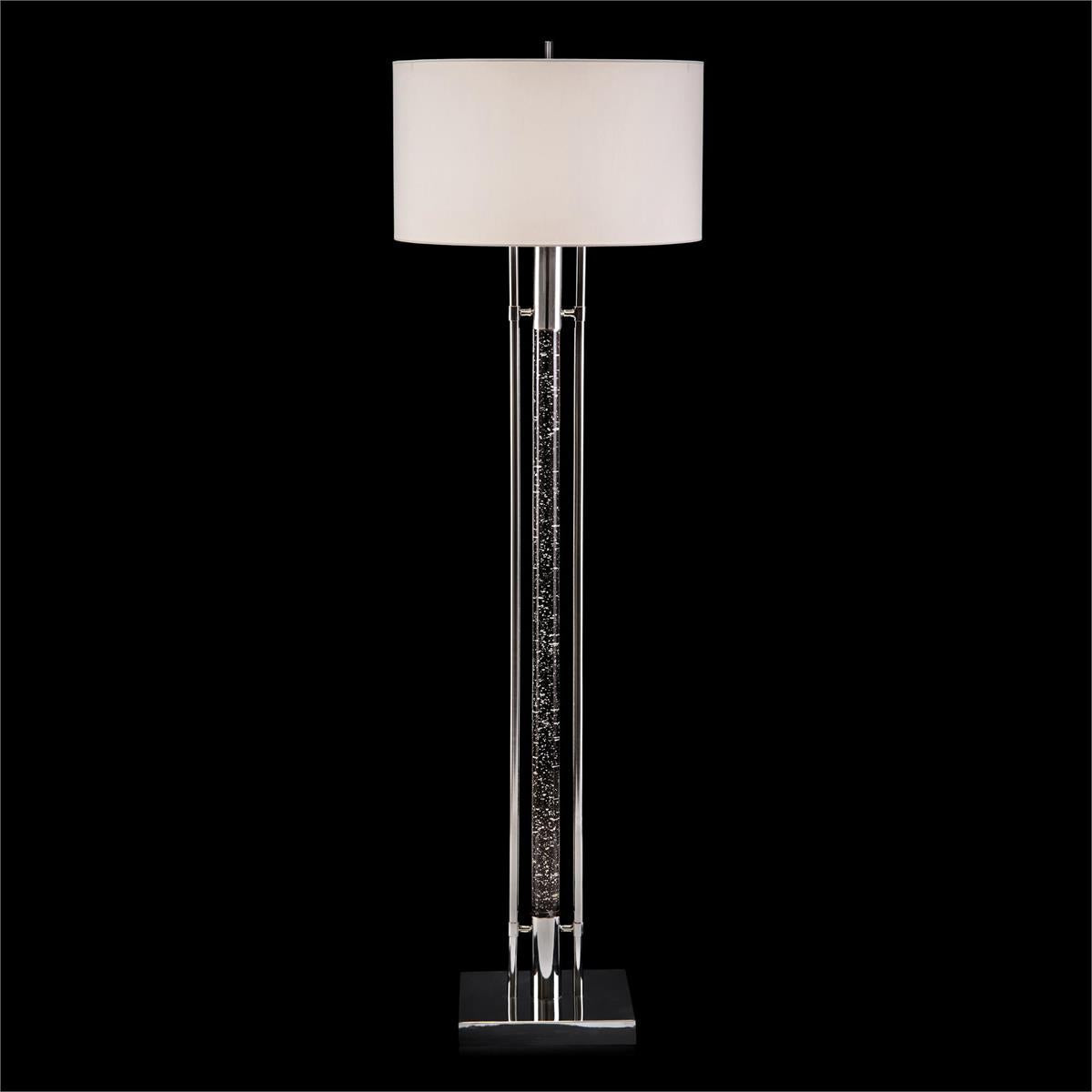 John Richard Body Illuminating Interst Floor Lamp floor lamp in glass, stainless steel, steel | Tianguang Select