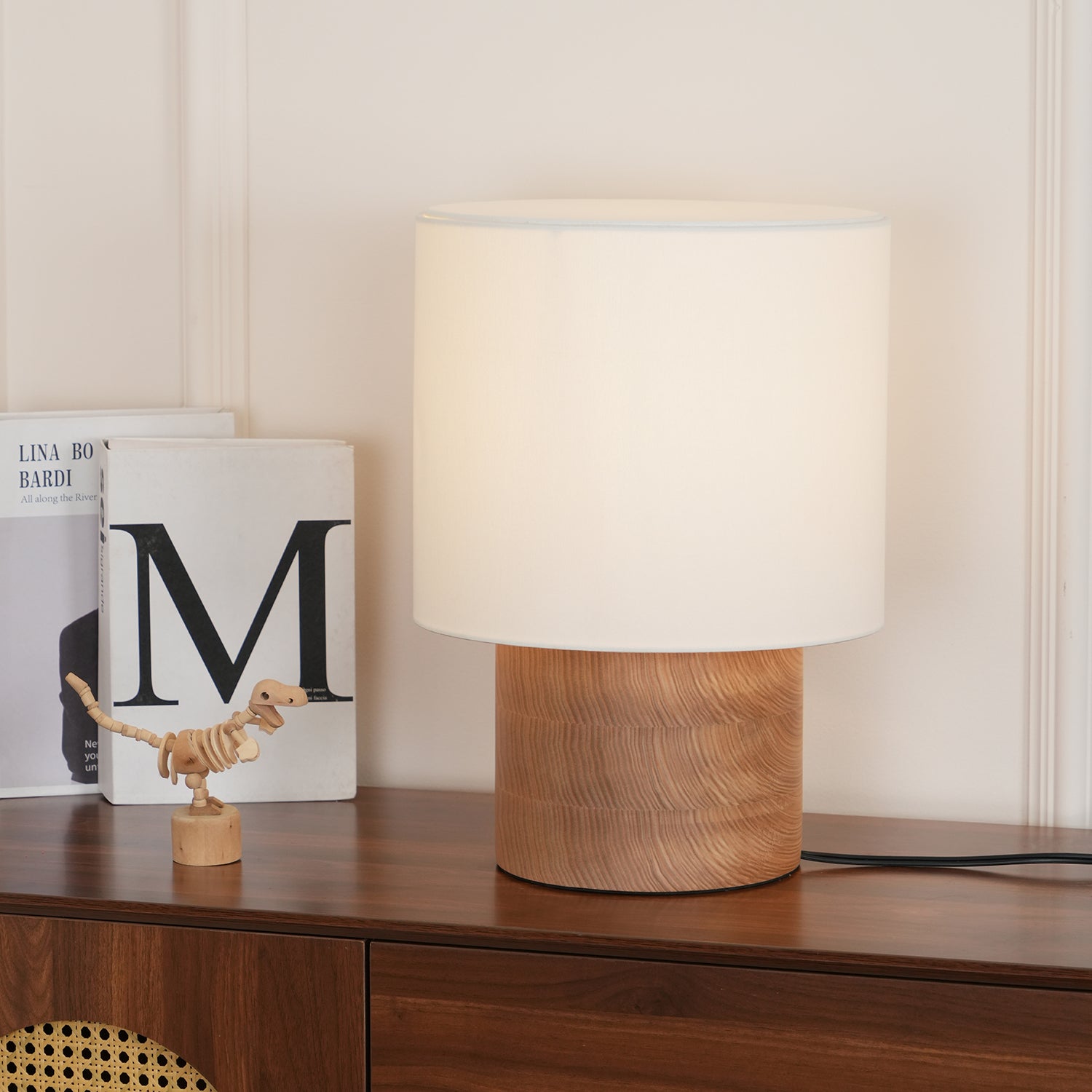 Japanese Wabi Sabi Table Lamp 11.8