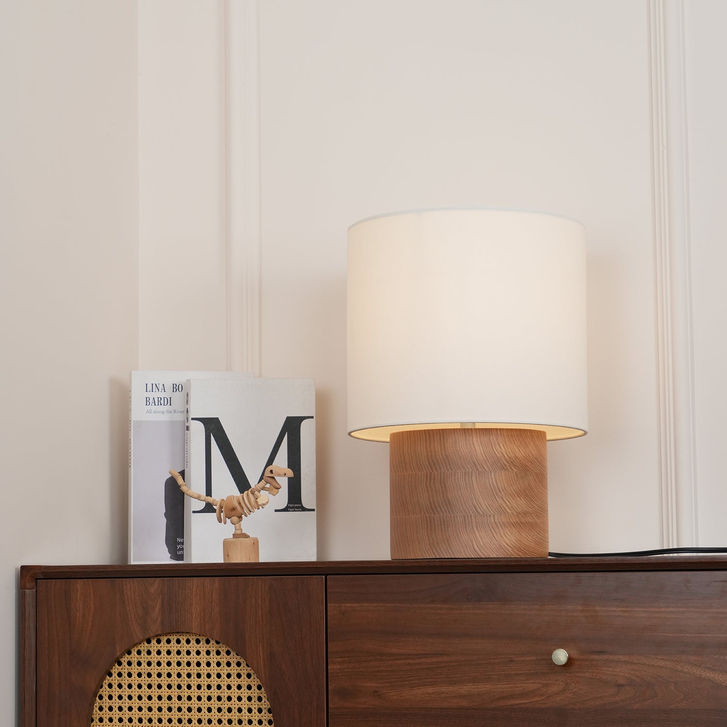 Japanese Wabi Sabi Table Lamp 11.8