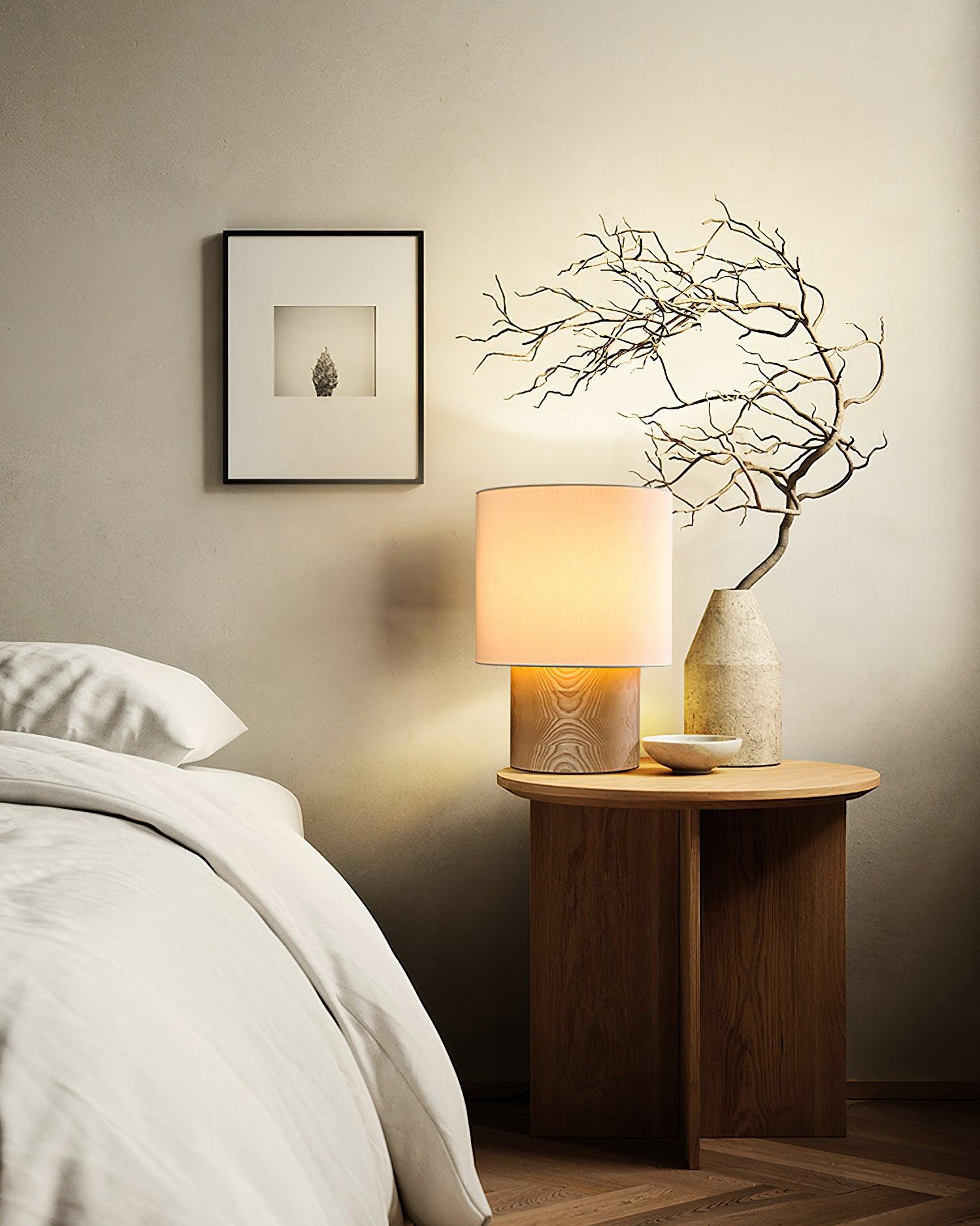 Japanese Wabi Sabi Table Lamp 11.8