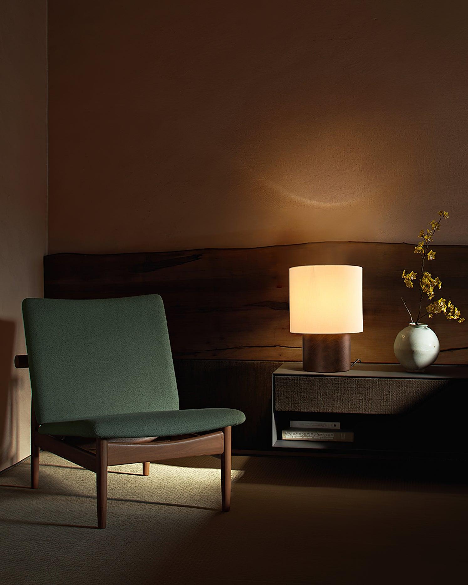 Japanese Wabi Sabi Table Lamp 11.8