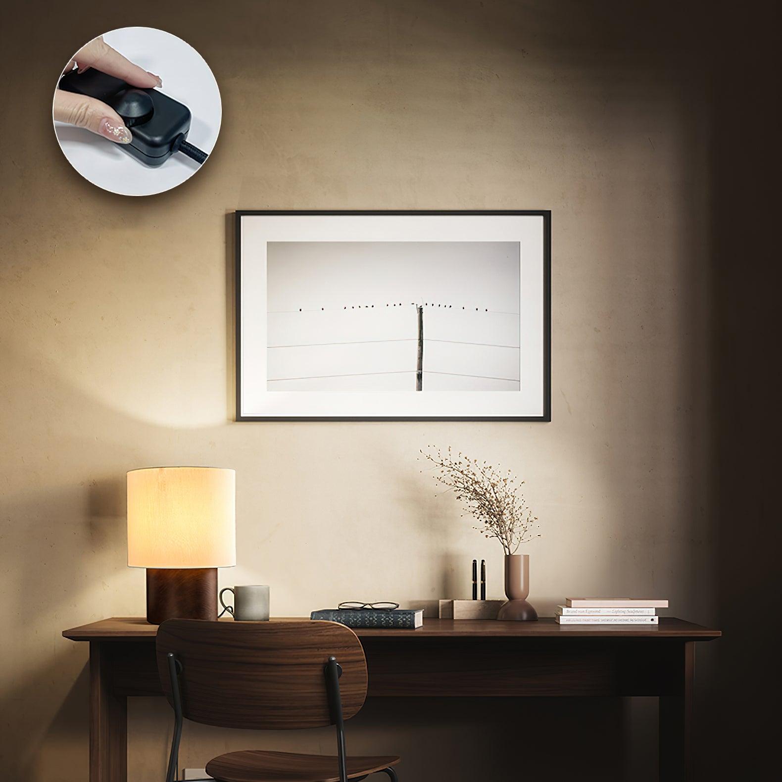 Japanese Wabi Sabi Table Lamp 11.8