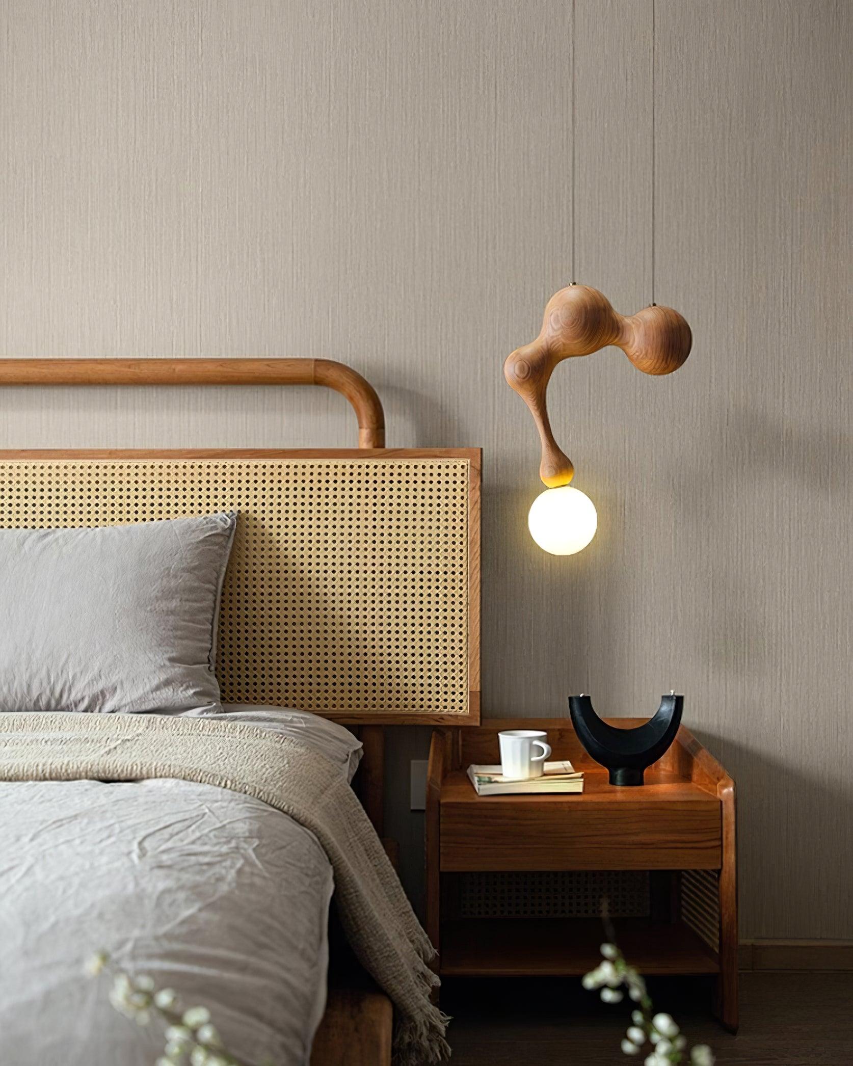 glass pendant light shown as a main product image for entryways