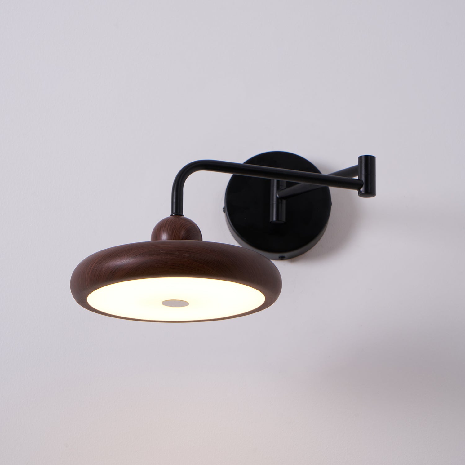 Close-up angle of Karlin Wall Light showing form and material detail