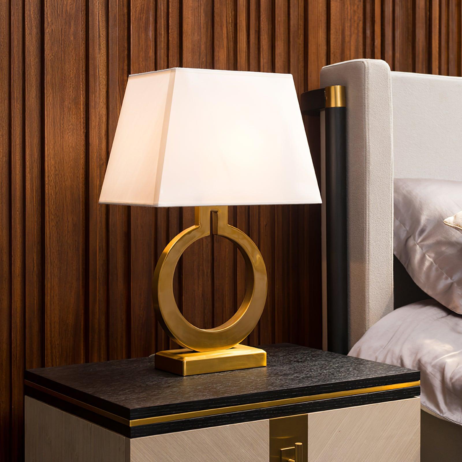 Keyhole Ring Desk Lamp