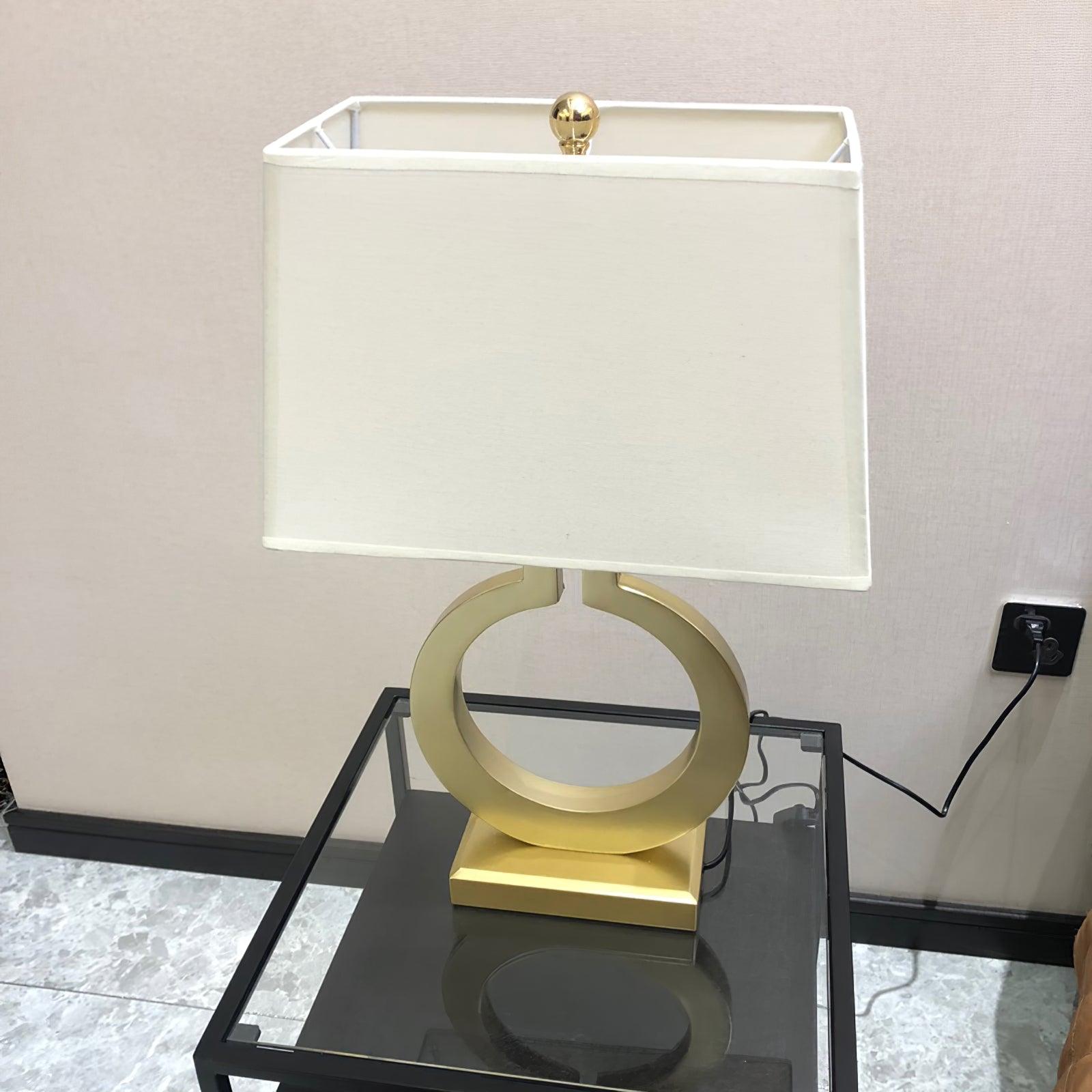 Keyhole Ring Desk Lamp