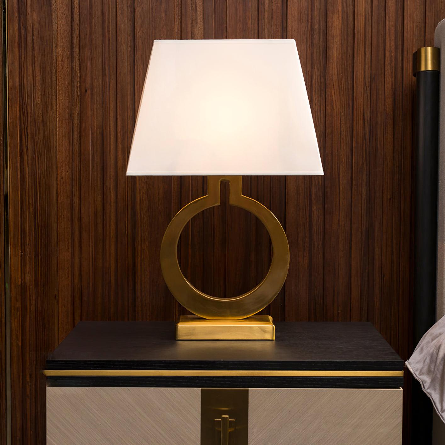 Keyhole Ring Desk Lamp