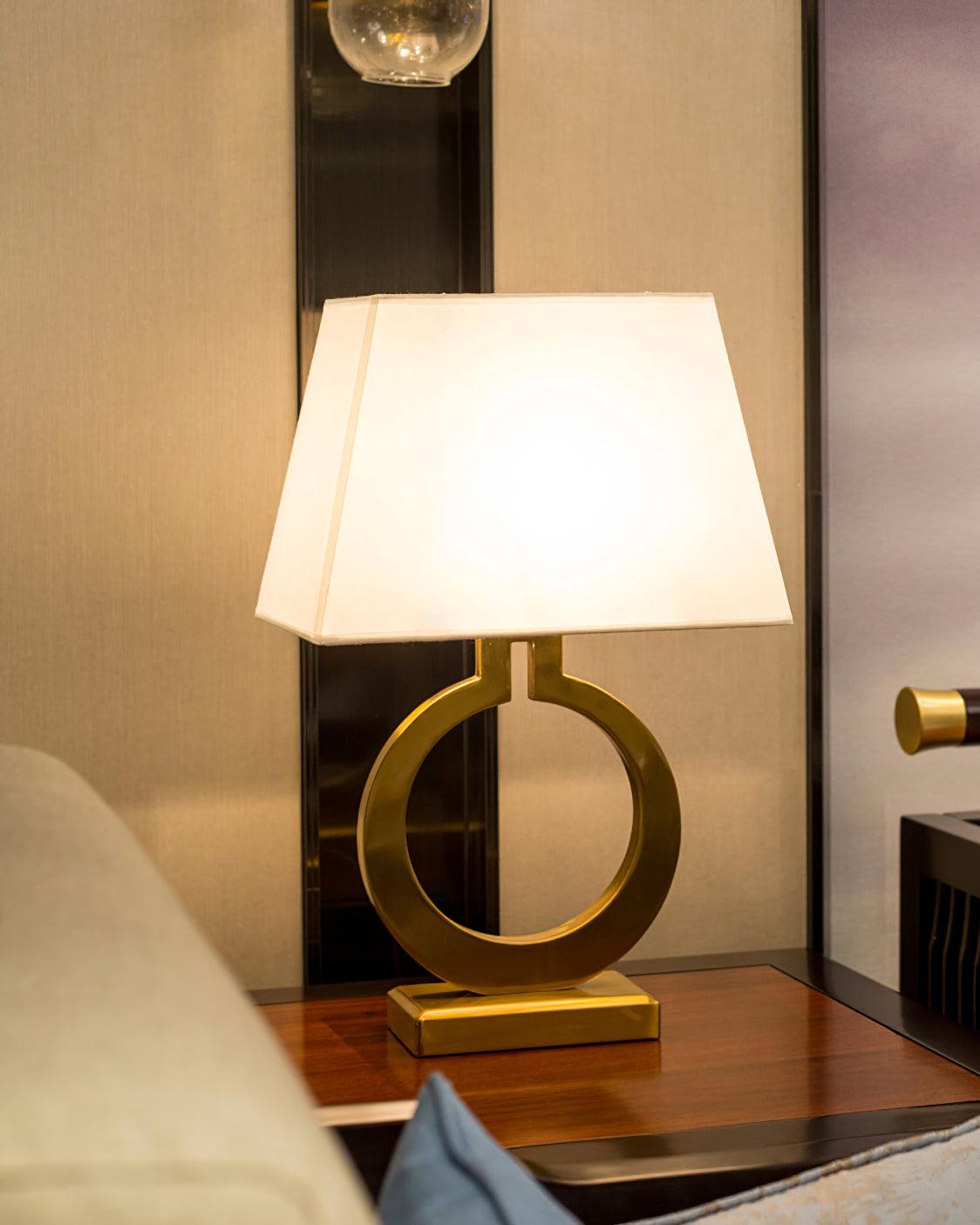 Keyhole Ring Desk Lamp