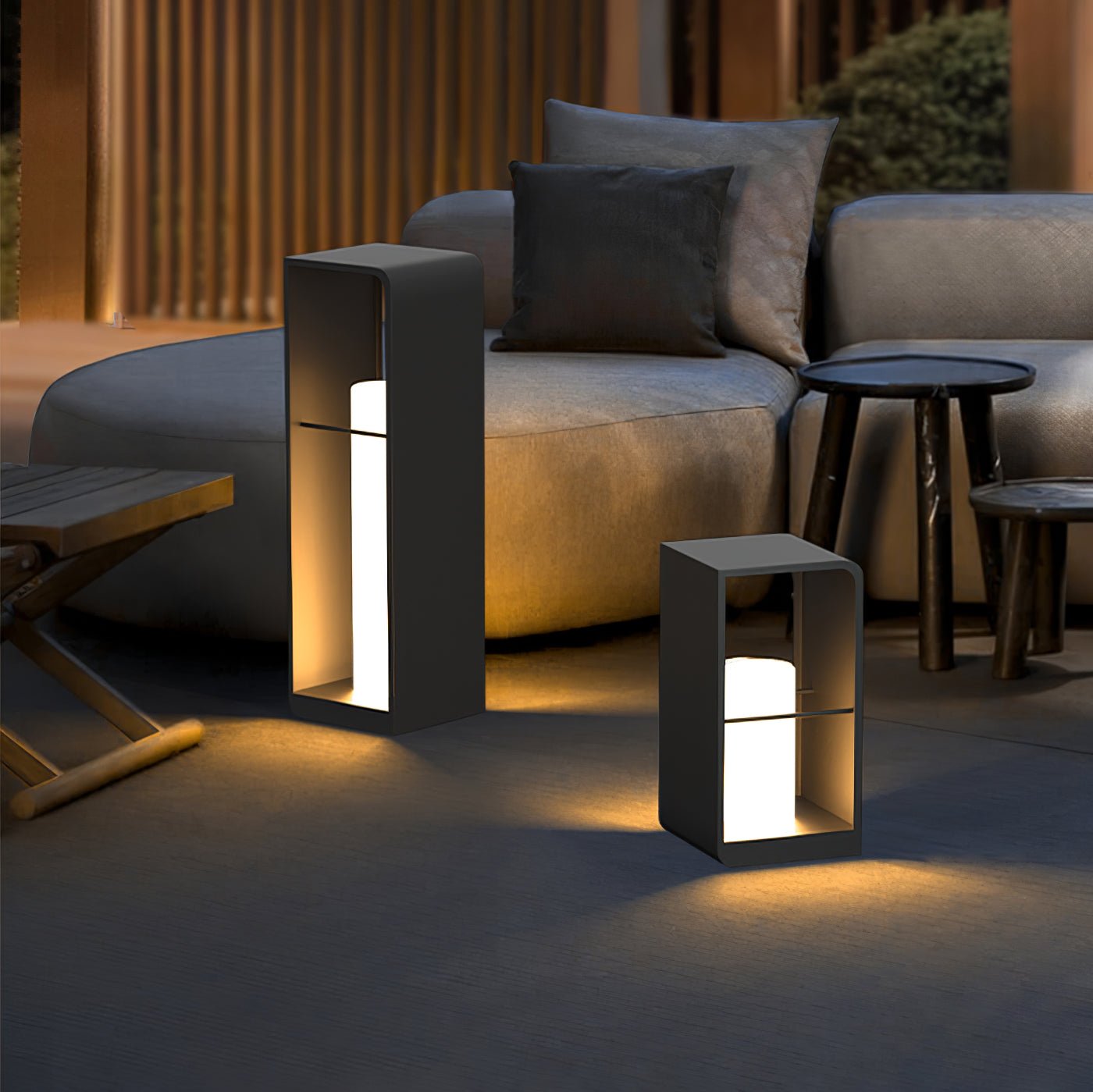 Lantern Garden Solar Outdoor Light Table Lamp