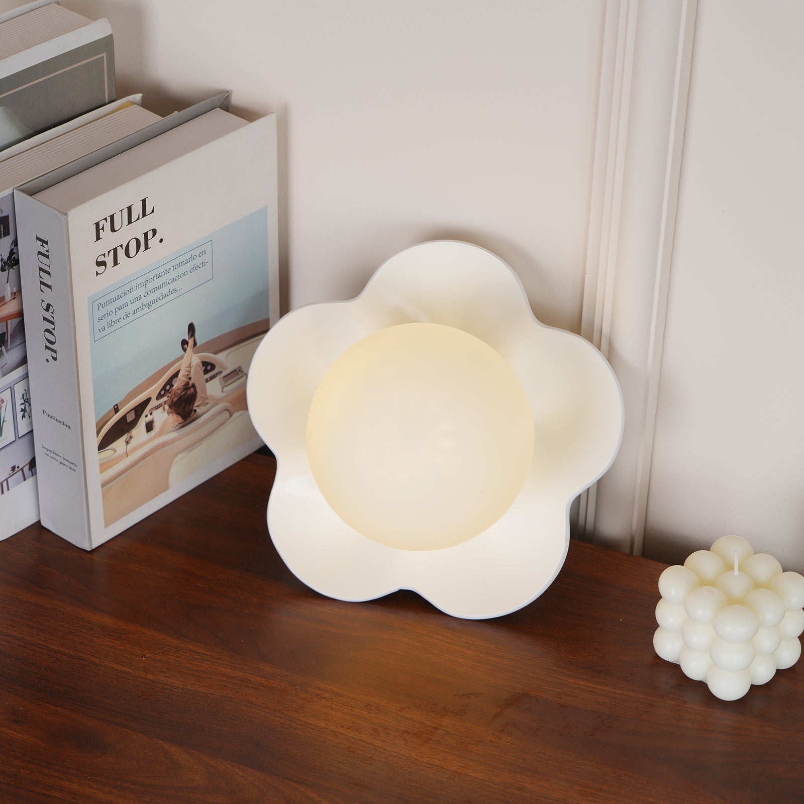 La fleur Wall Light - Φ 7.9 x H 6.7 Resin, Hardwired Wall Sconce, detail 50