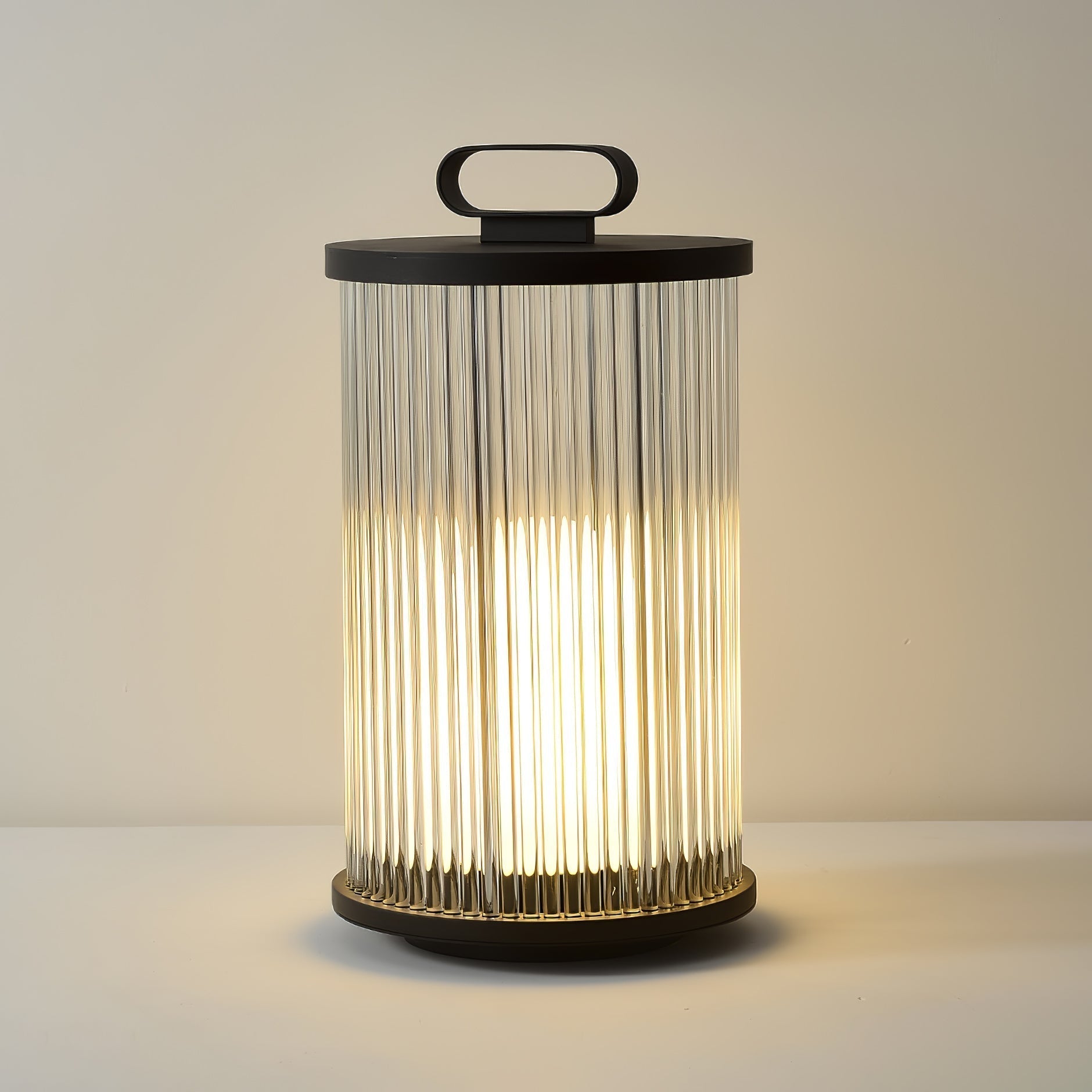 Lantern Garden Solar Exterior Light - ∅ 7.9″ x H 14.2″ Stainless Steel, Outdoor Wall Light, detail 35