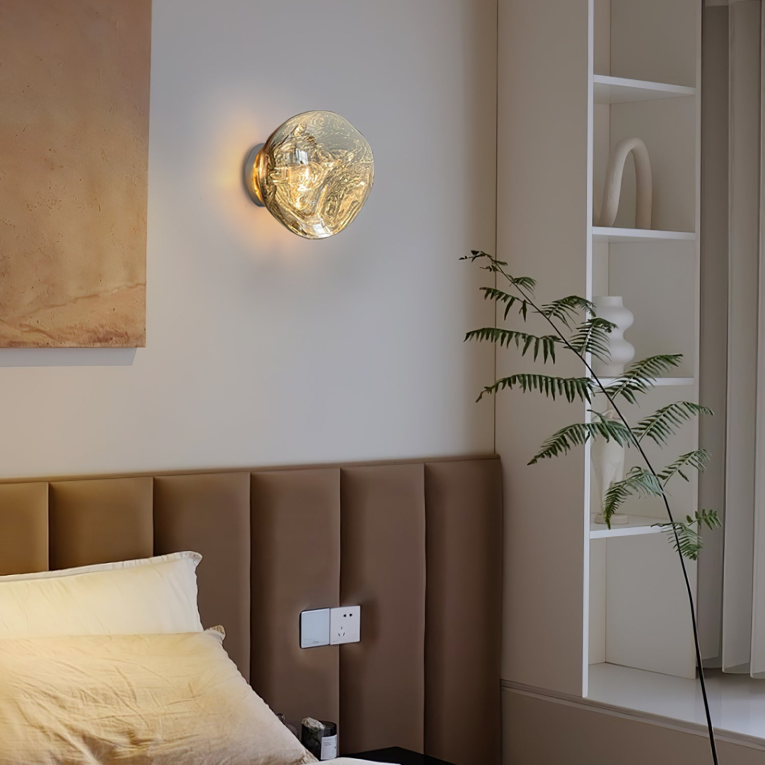 Lava Wall Light, Hardwired Wall Sconce, detail 6