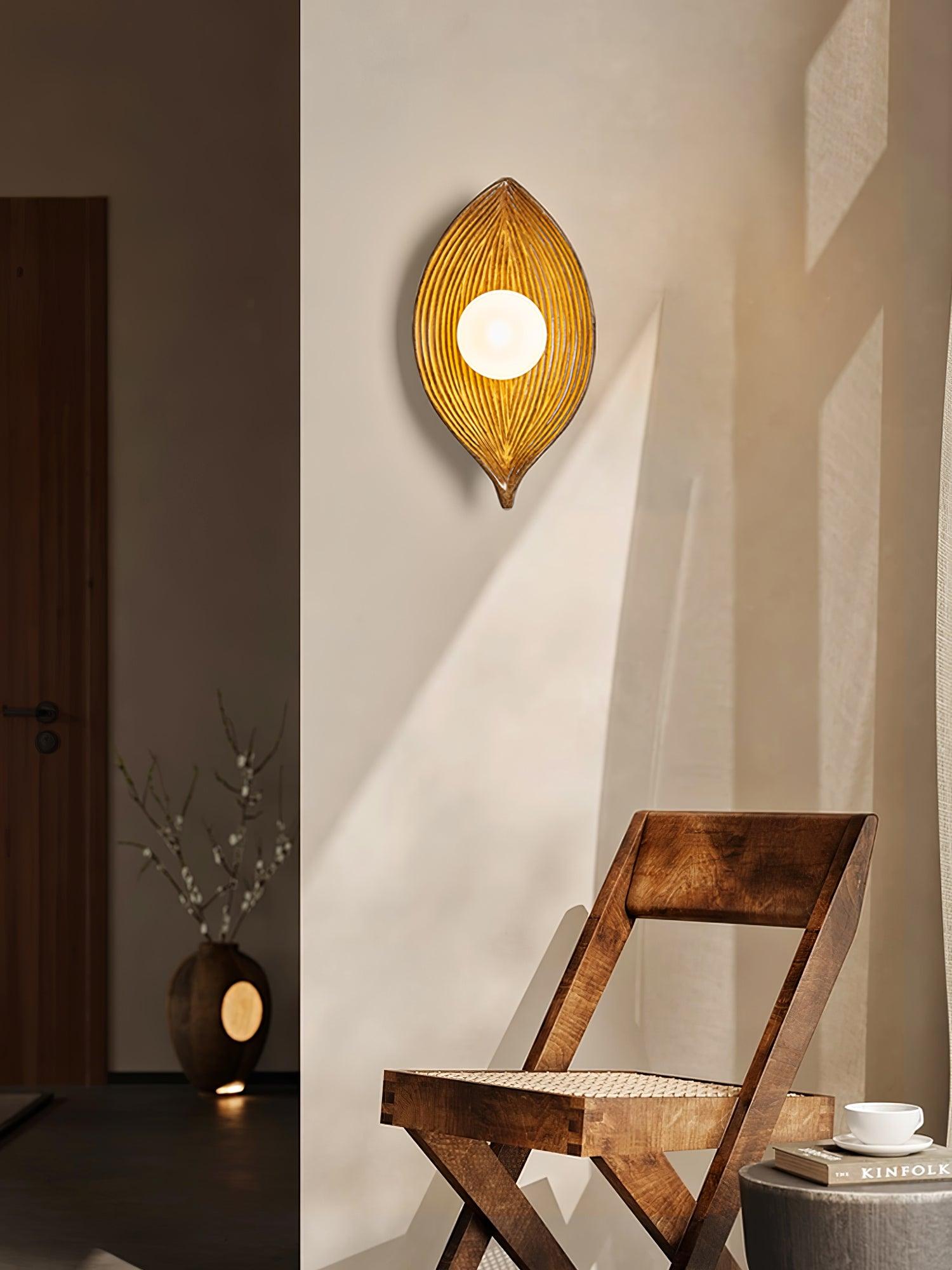 Leaf Canoe Wall-mounted Lamp Wall Sconce