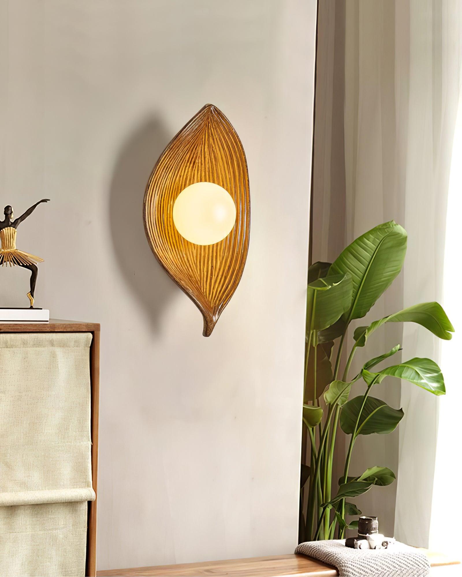 Leaf Canoe Wall-mounted Lamp Wall Sconce