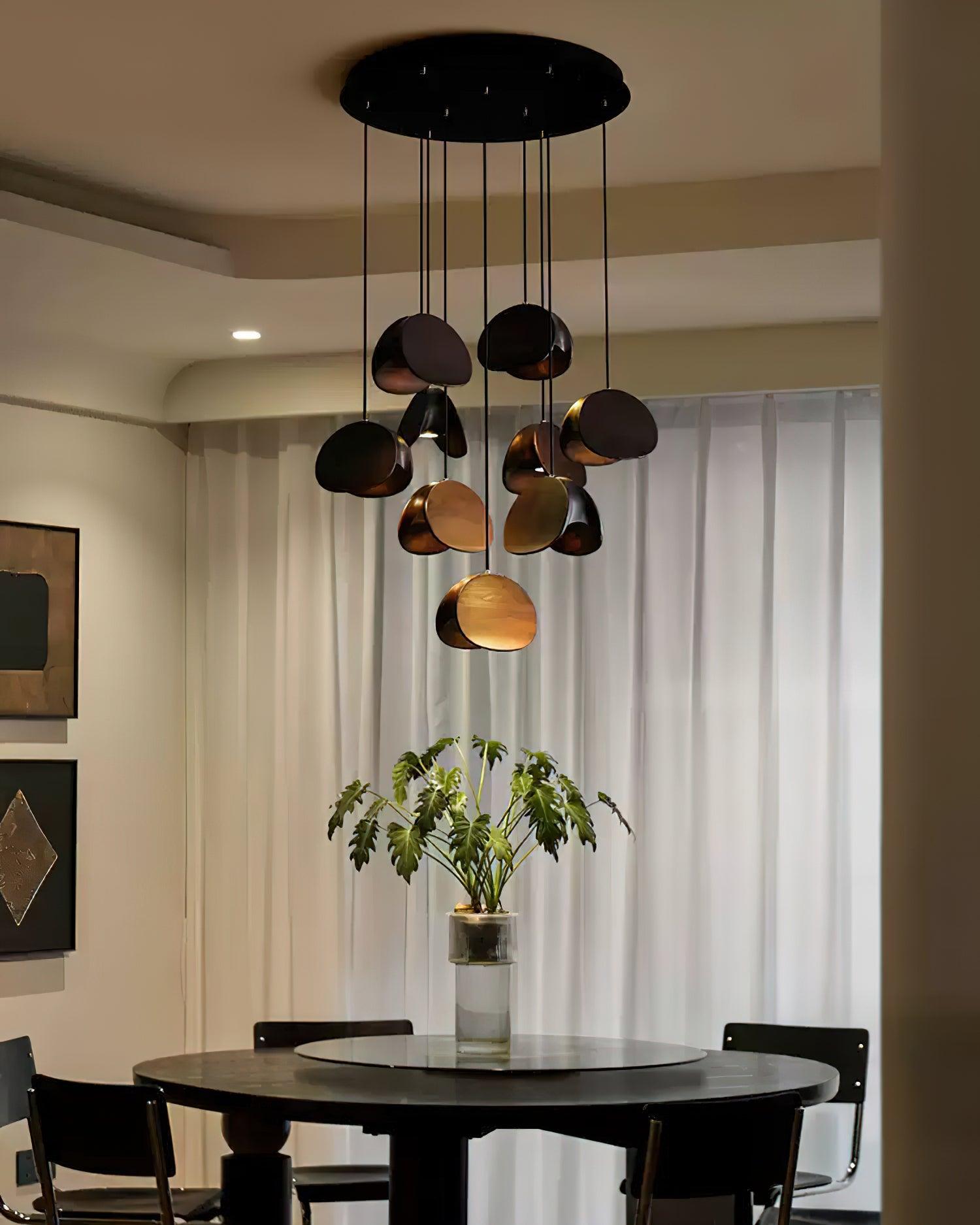 Leaf Drop Chandelier