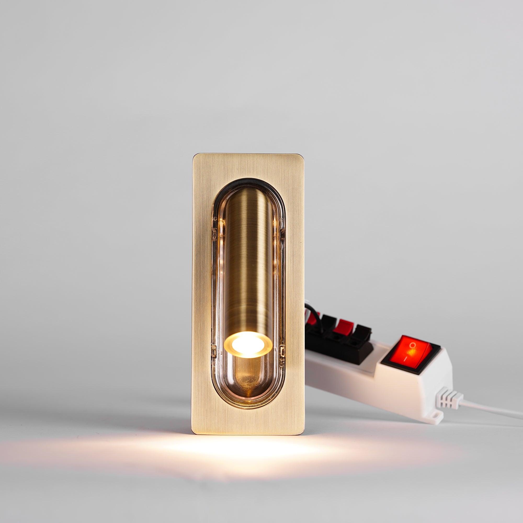 Metal OmniLux Reading Lamp, Bedside Table Lamp, detail 58