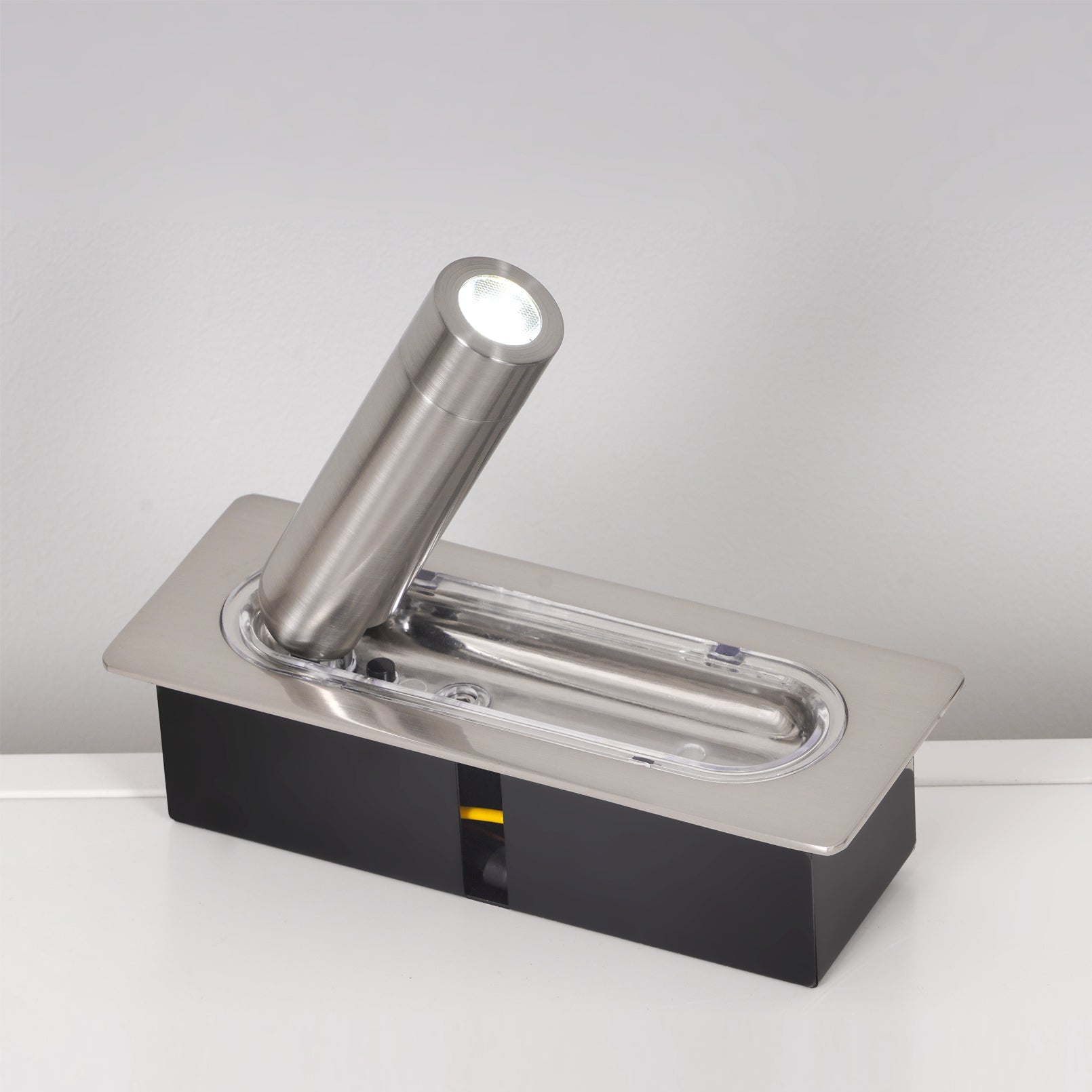 Metal OmniLux Reading Lamp, Bedside Table Lamp, detail 68