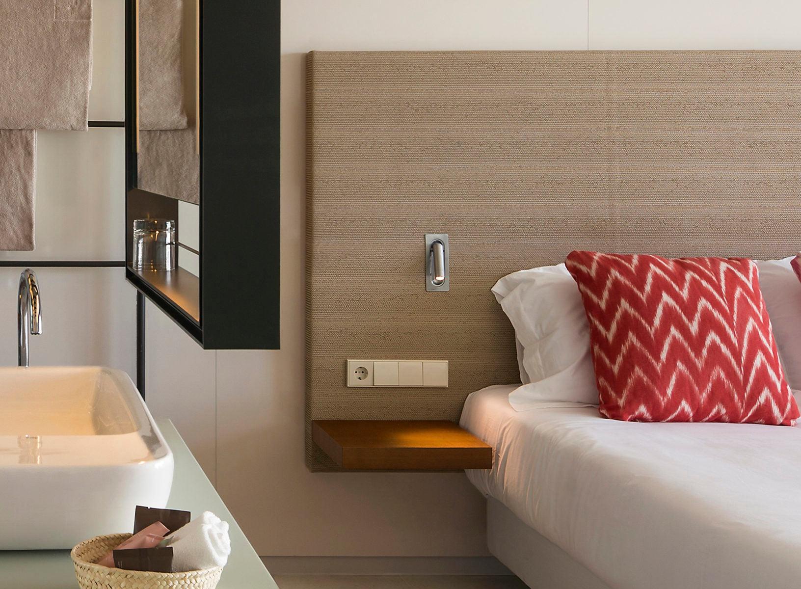 Metal OmniLux Reading Lamp, Bedside Table Lamp, detail 43