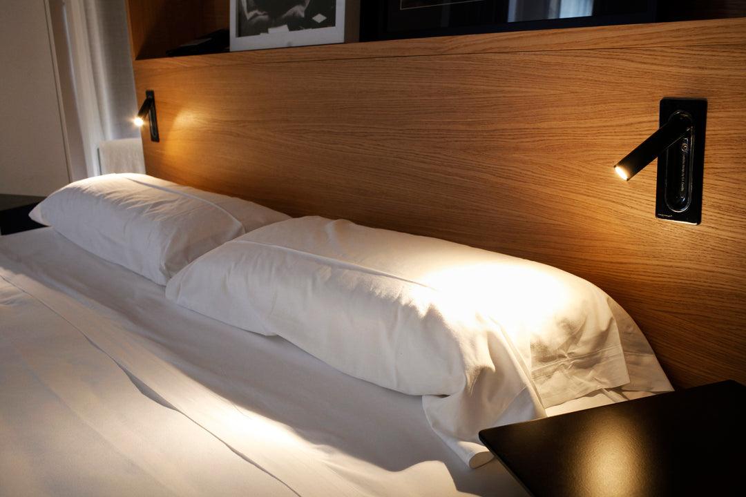 Metal OmniLux Reading Lamp, Bedside Table Lamp, detail 47