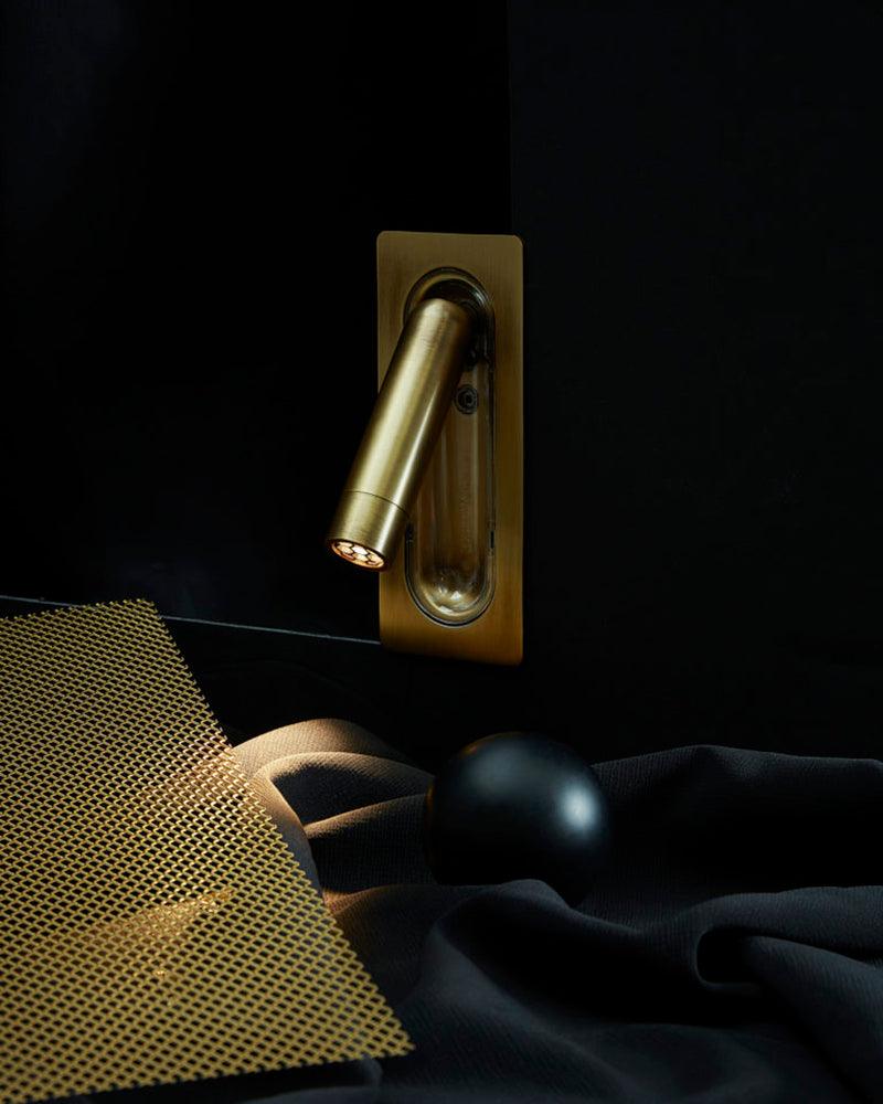 Metal OmniLux Reading Lamp, Bedside Table Lamp, detail 33