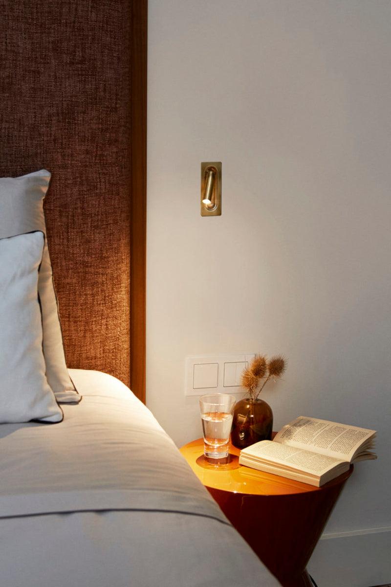 Metal OmniLux Reading Lamp, Bedside Table Lamp, detail 37