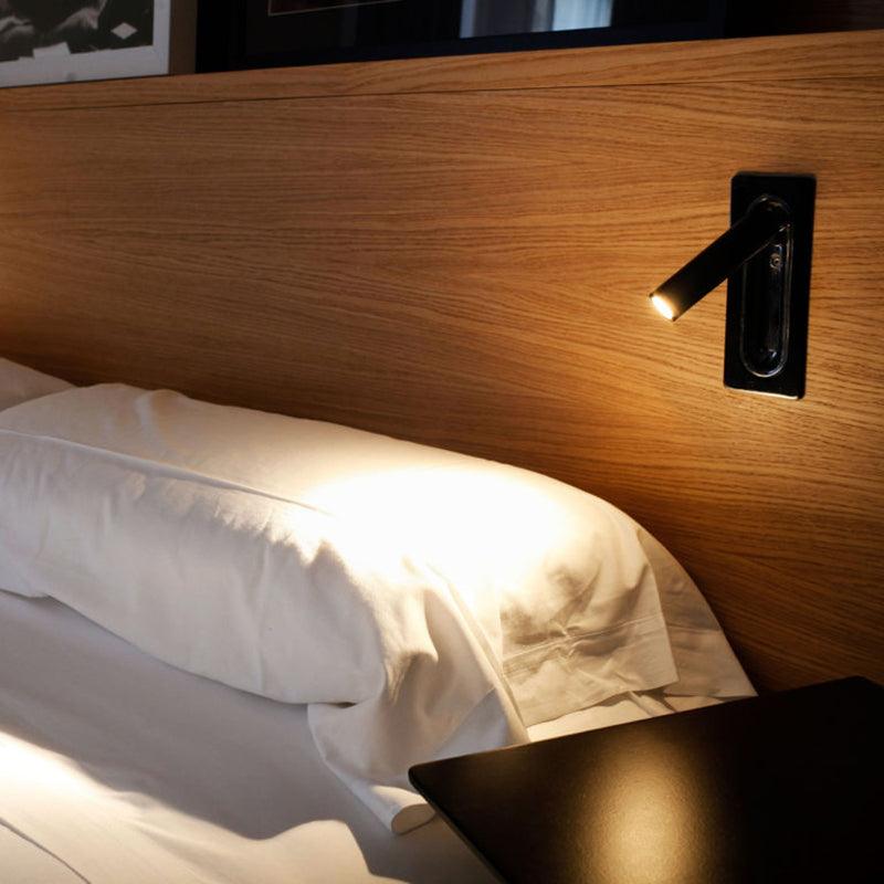 Metal OmniLux Reading Lamp, Bedside Table Lamp, detail 5