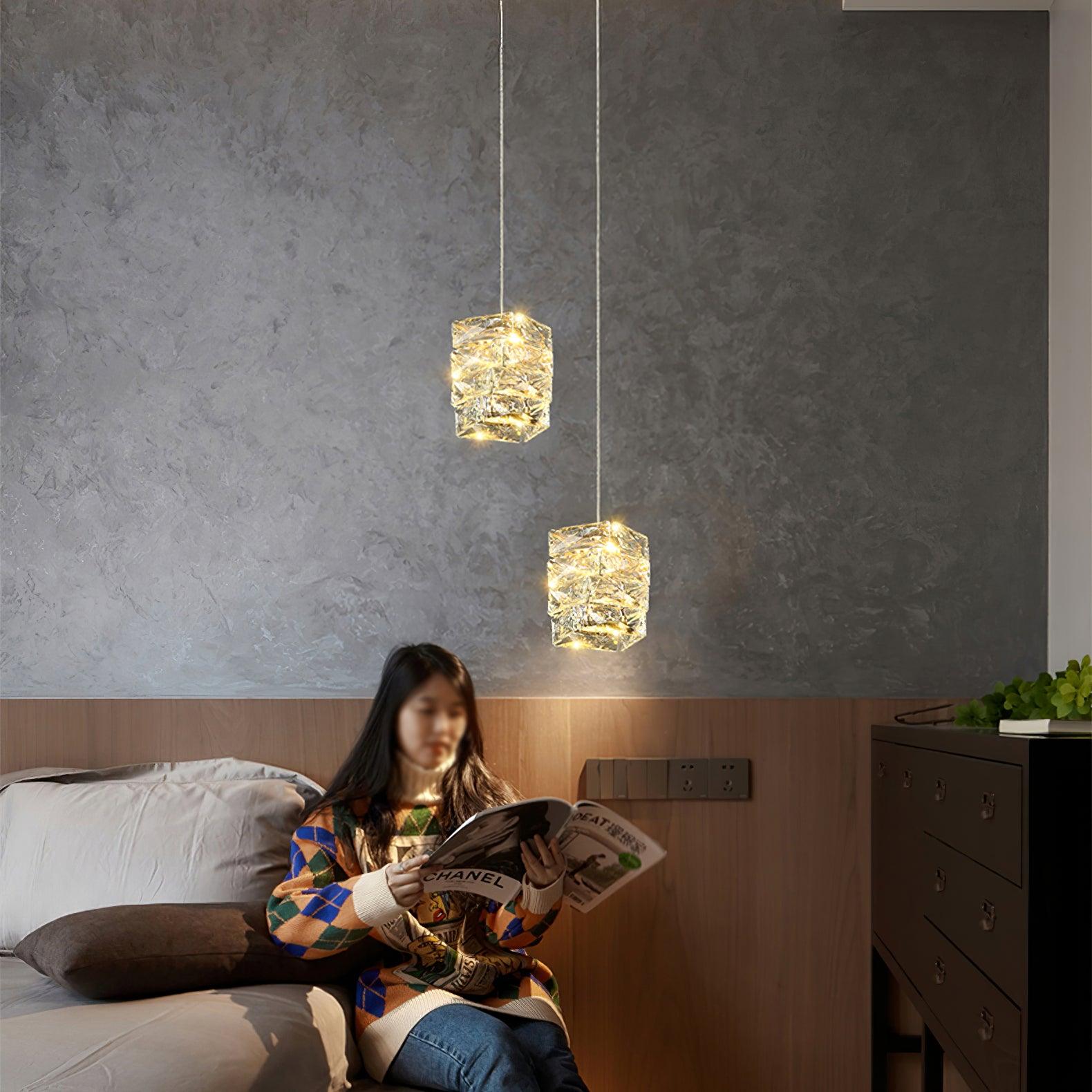 Leuchten Crystal Hanging Light Pendant Lamp