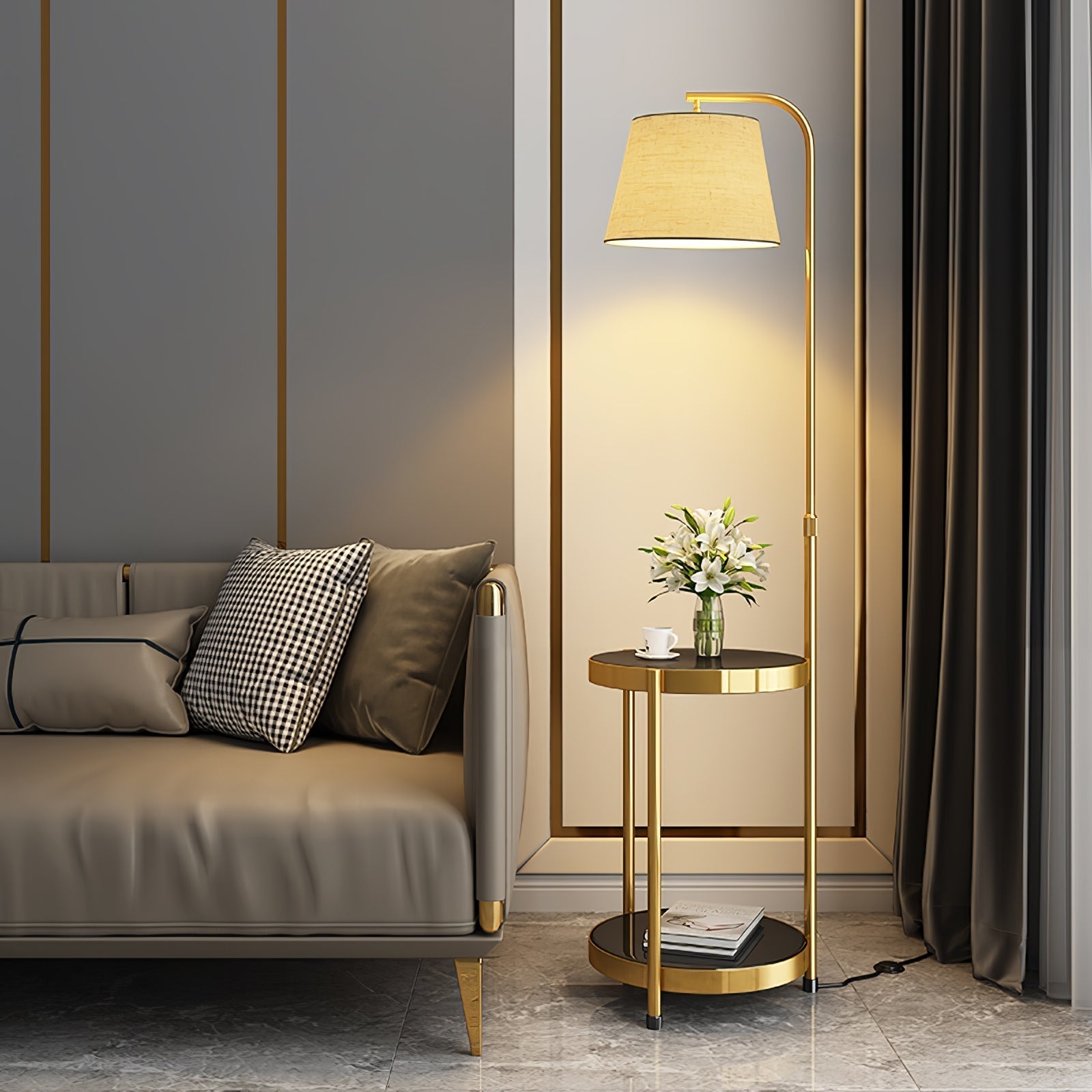 Lilah Floor Light, Floor Lamp, detail 13