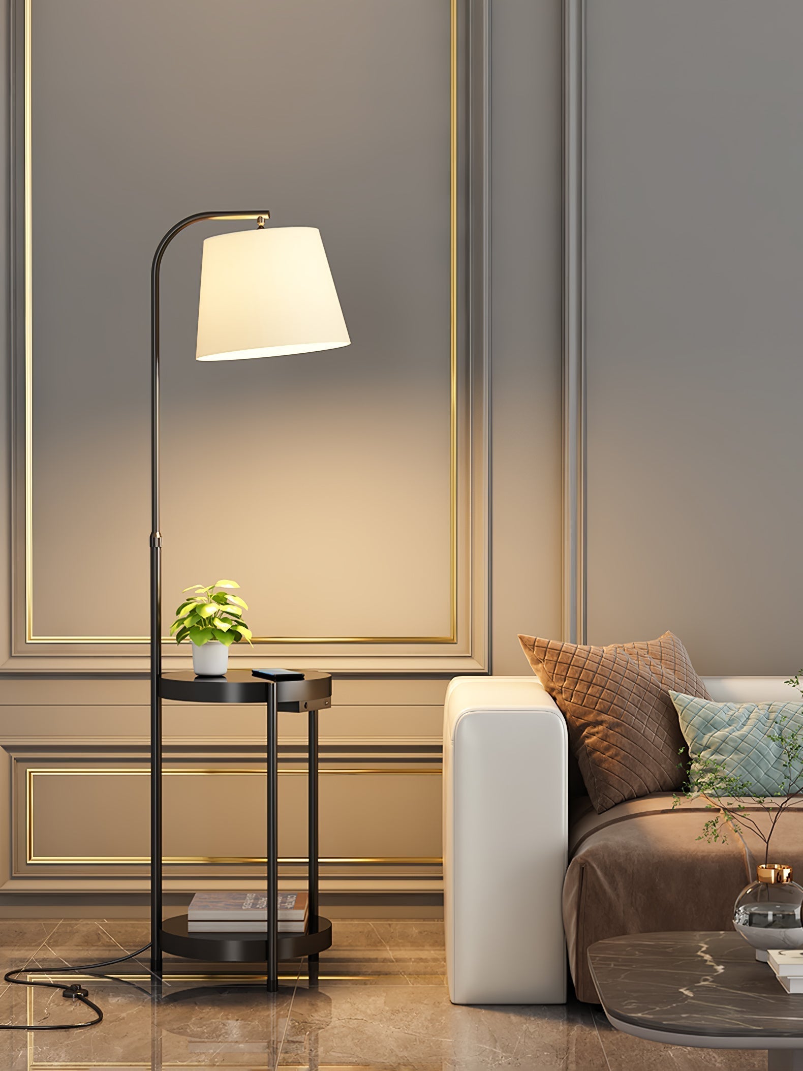 Lilah Floor Light, Floor Lamp, detail 5