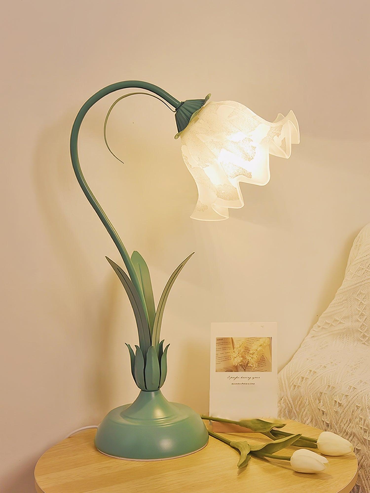 Lily of The Valley Table Lamp 11.8