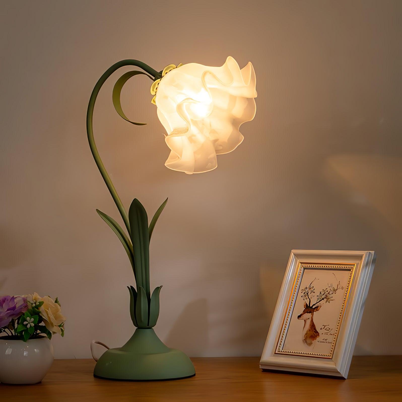 Lily of The Valley Table Lamp 11.8