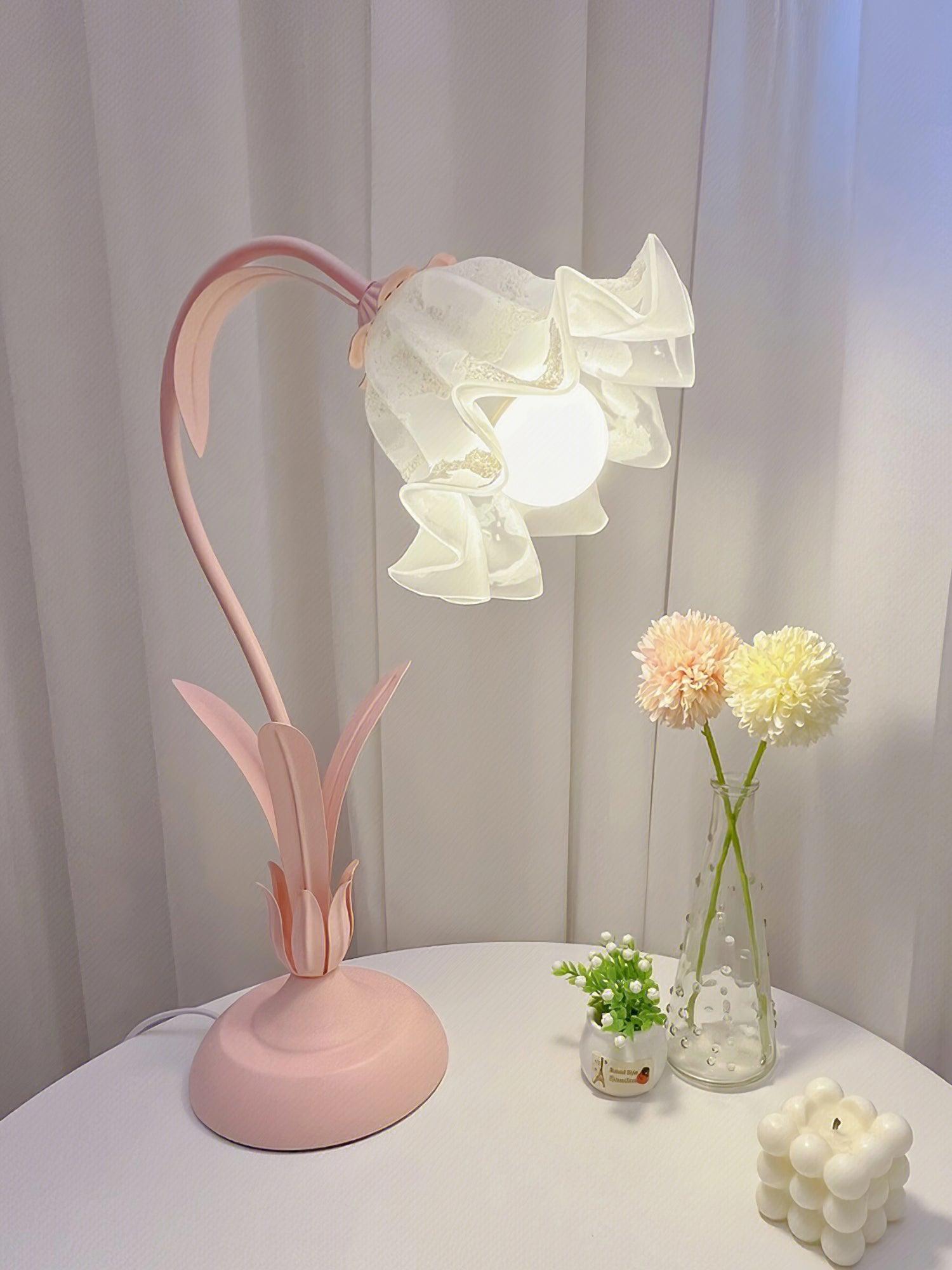 Lily of The Valley Table Lamp 11.8