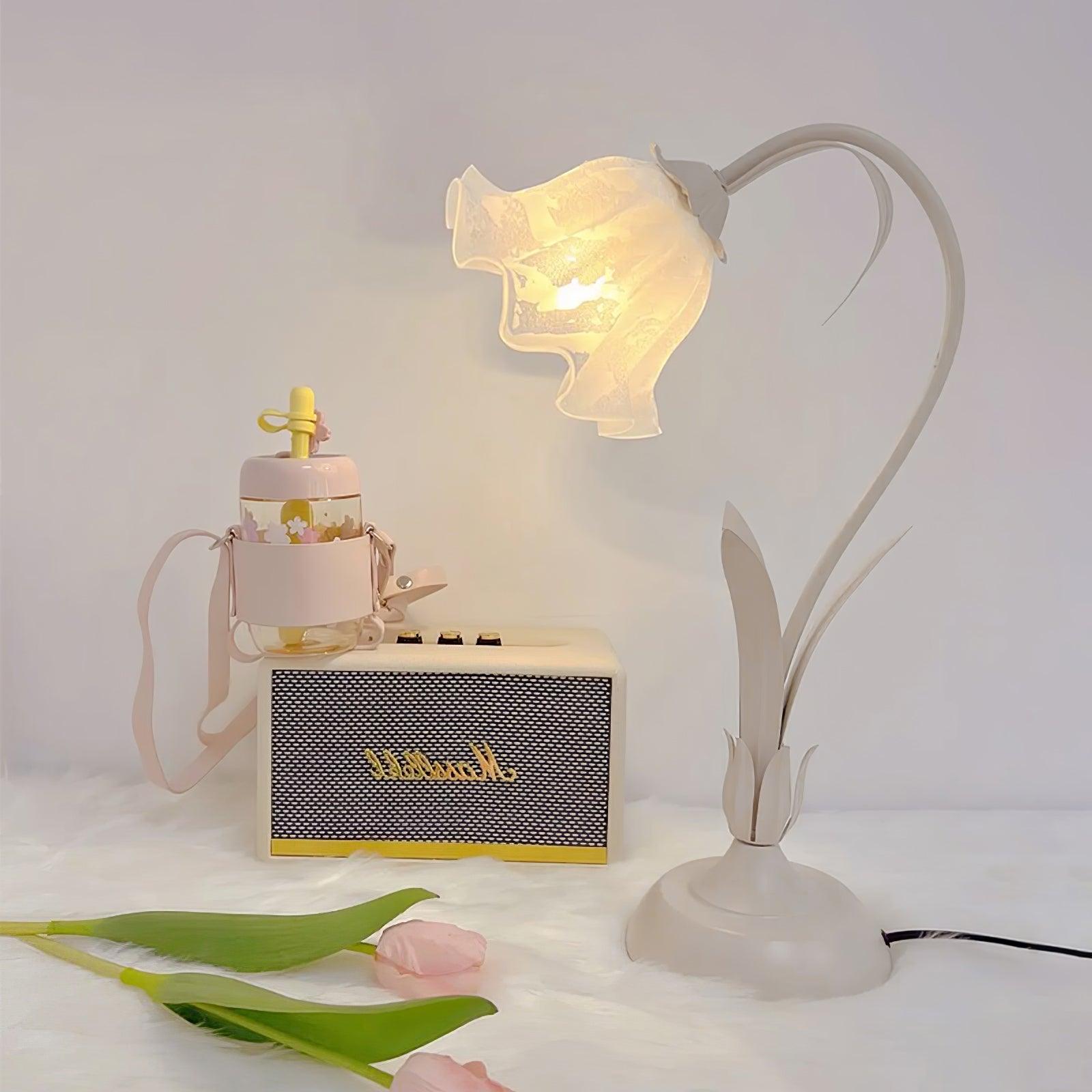 Lily of The Valley Table Lamp 11.8
