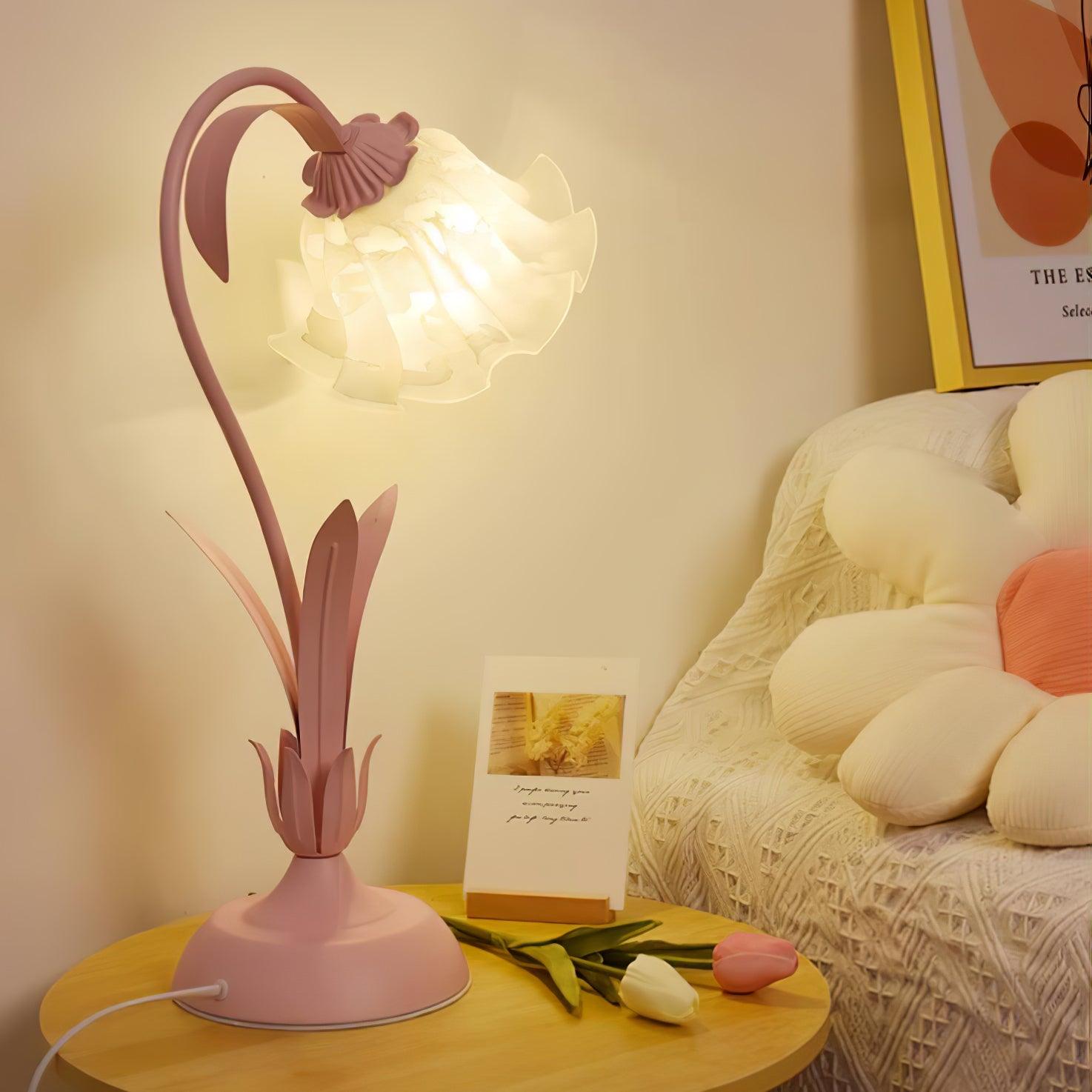 Lily of The Valley Table Lamp 11.8