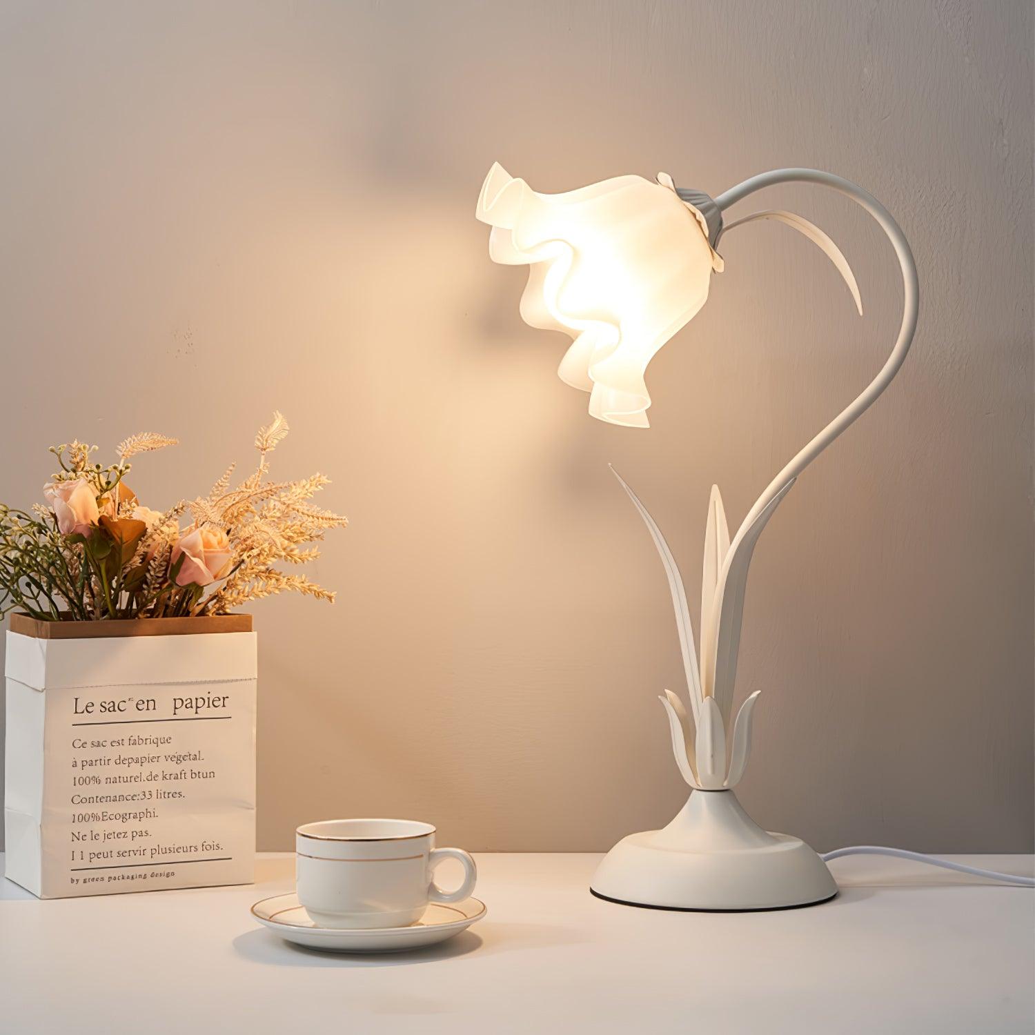 Lily of The Valley Table Lamp 11.8