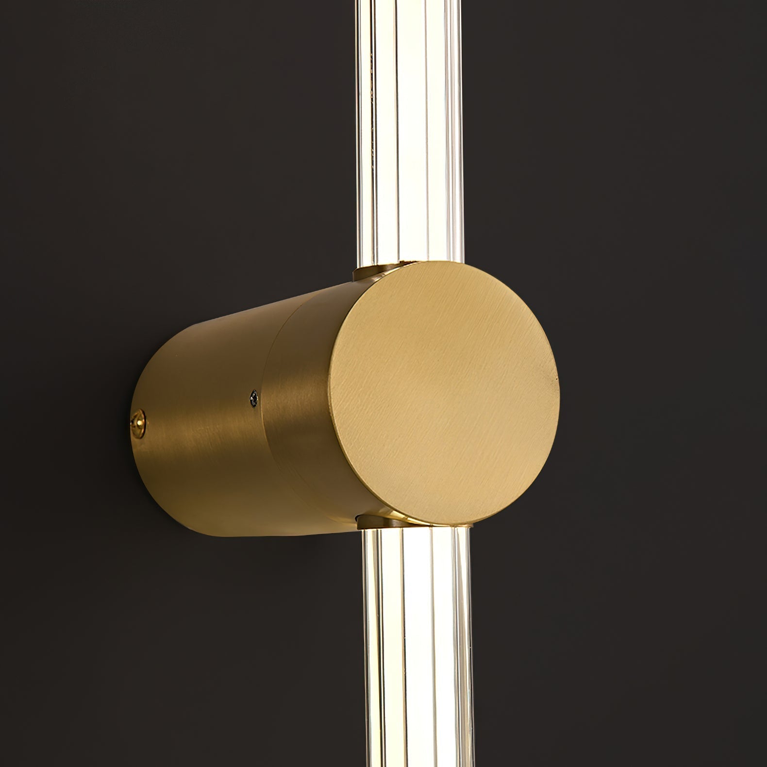 Linear LED Rechargeable Wall Light - ∅ 2.7″ x H 25.6″ Metal, Bedroom Wall Sconce, detail 9