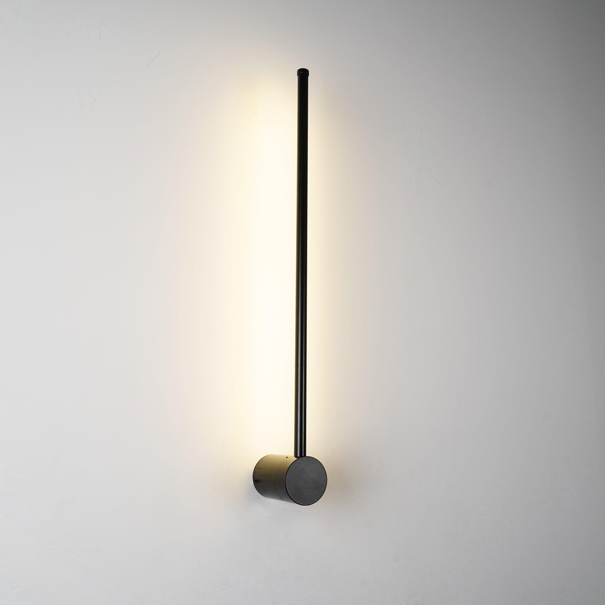 Linear LED Rechargeable Wall Light - Dia 6cm x H 60cm Metal, Bedroom Wall Sconce, detail 13