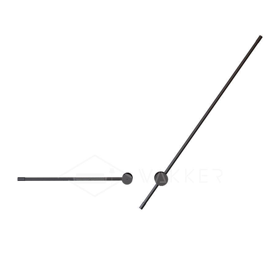 Linear LED Rechargeable Wall Light - Dia 6cm x H 60cm Metal, Bedroom Wall Sconce, detail 9