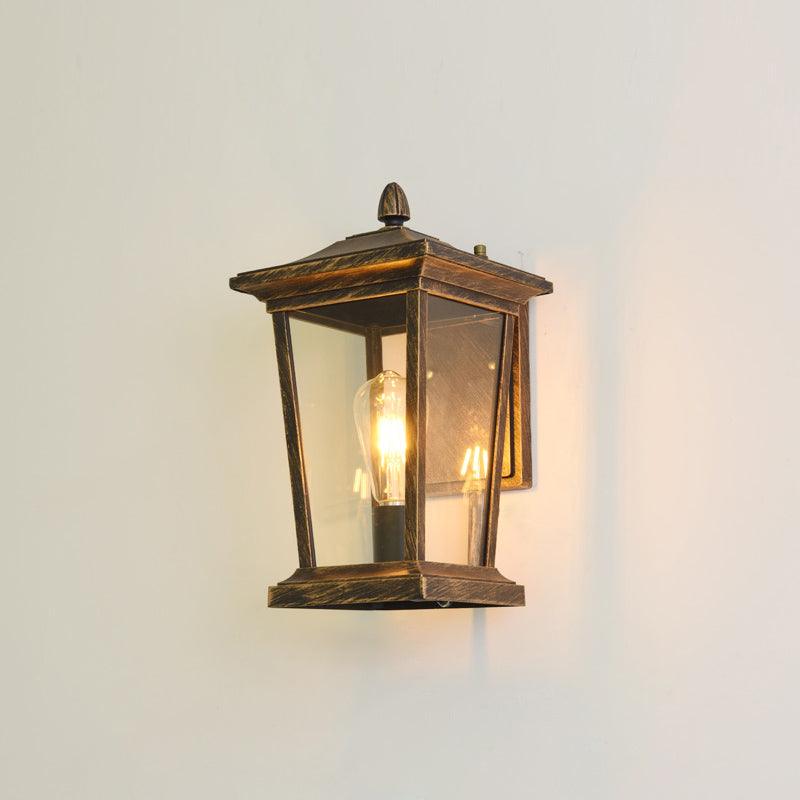 Lodge Birdcage Outdoor Wall Sconce