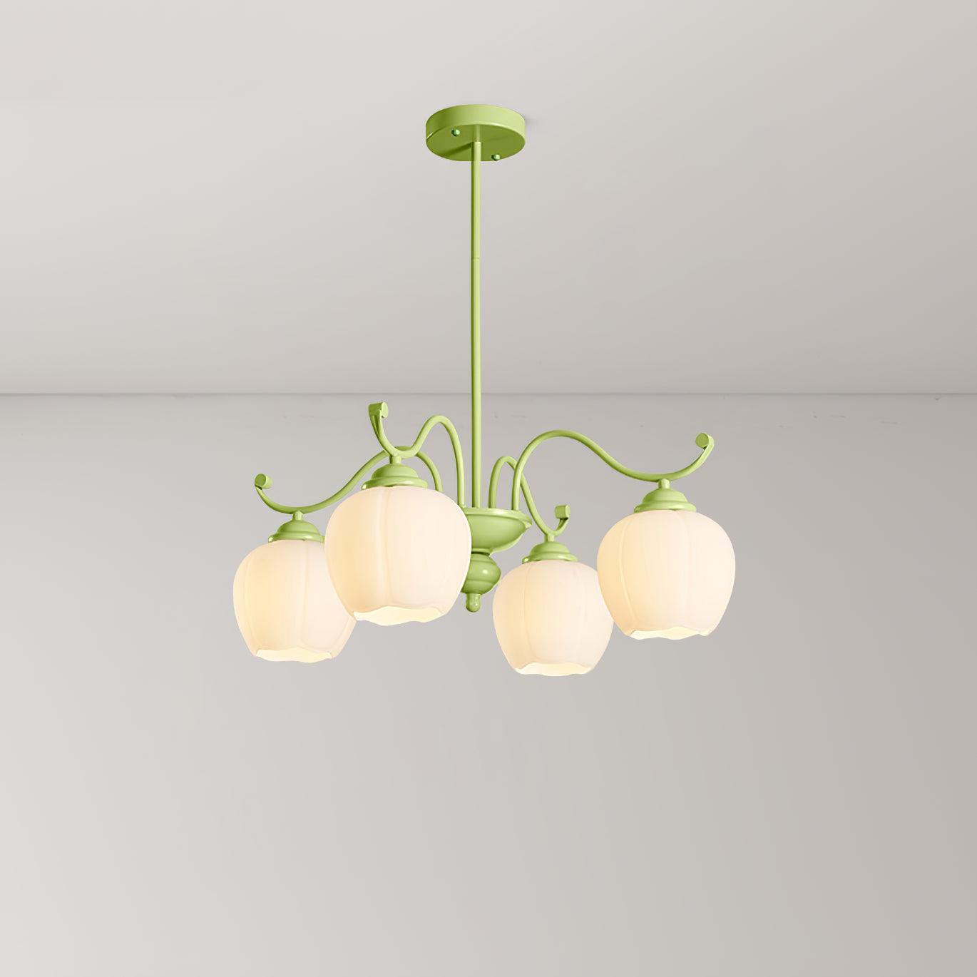 Lomance Lily Chandelier detail view 11