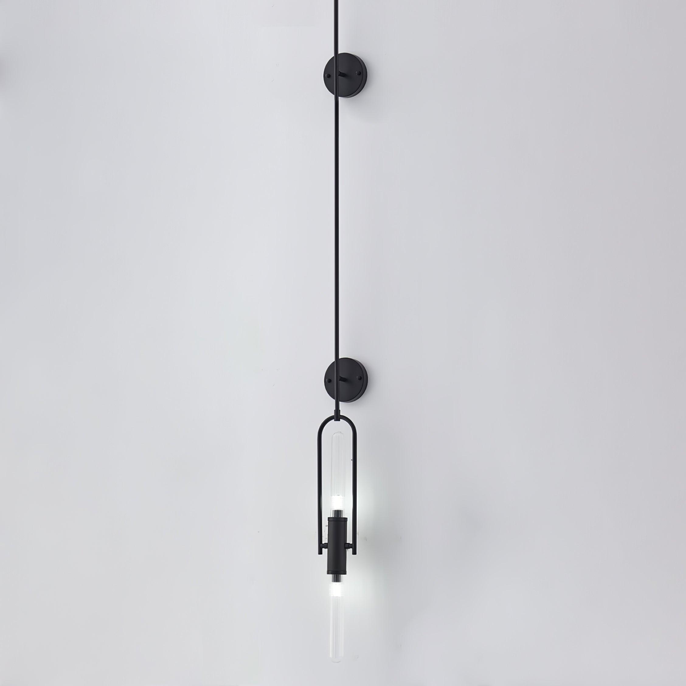Long Arc Glass Wall Sconce