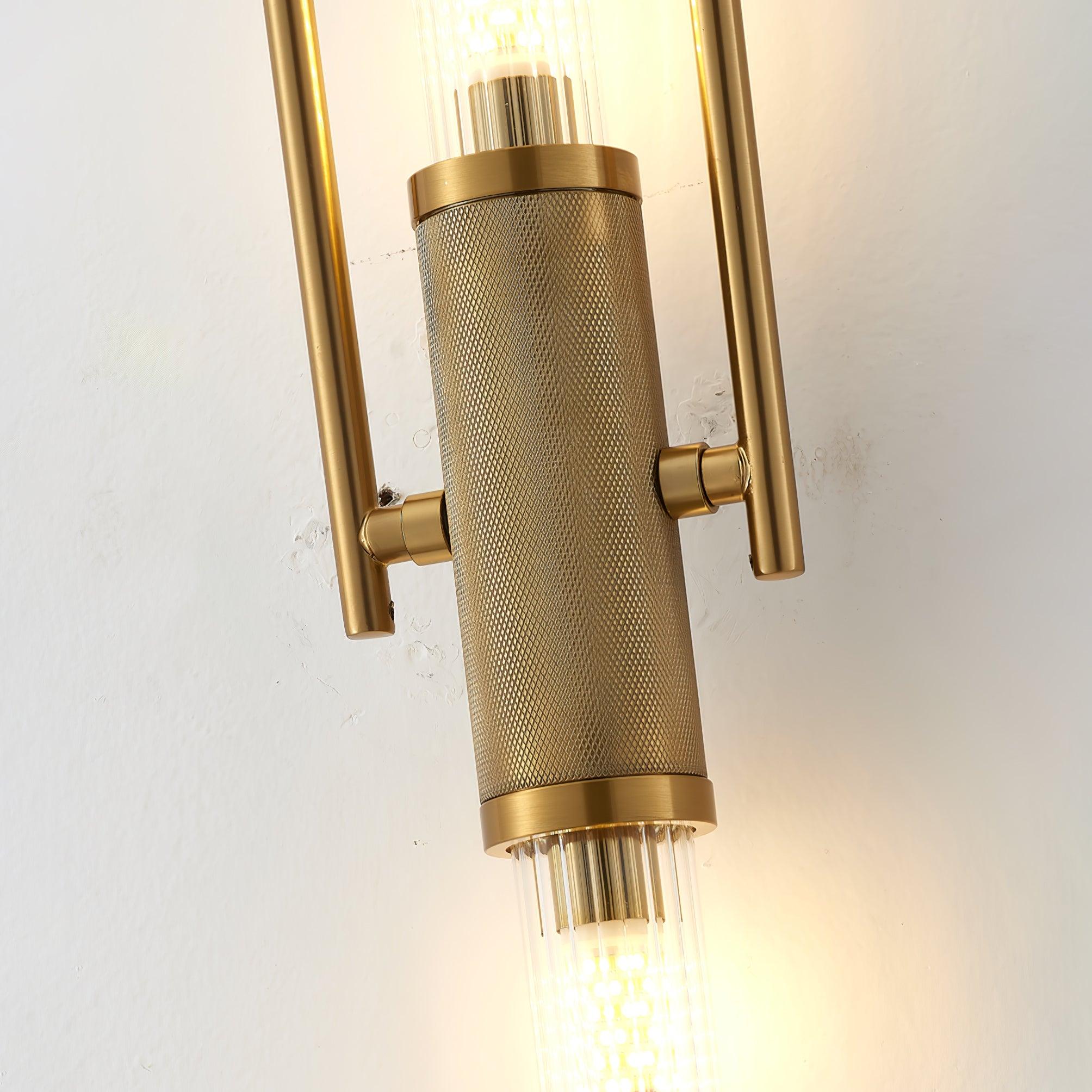 Long Arc Glass Wall Sconce