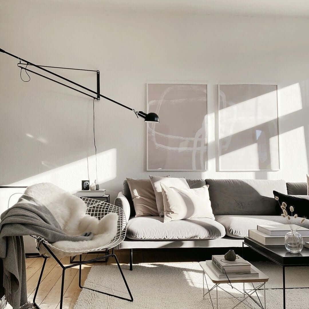 Long Arm Living Room Art Wall Lamp