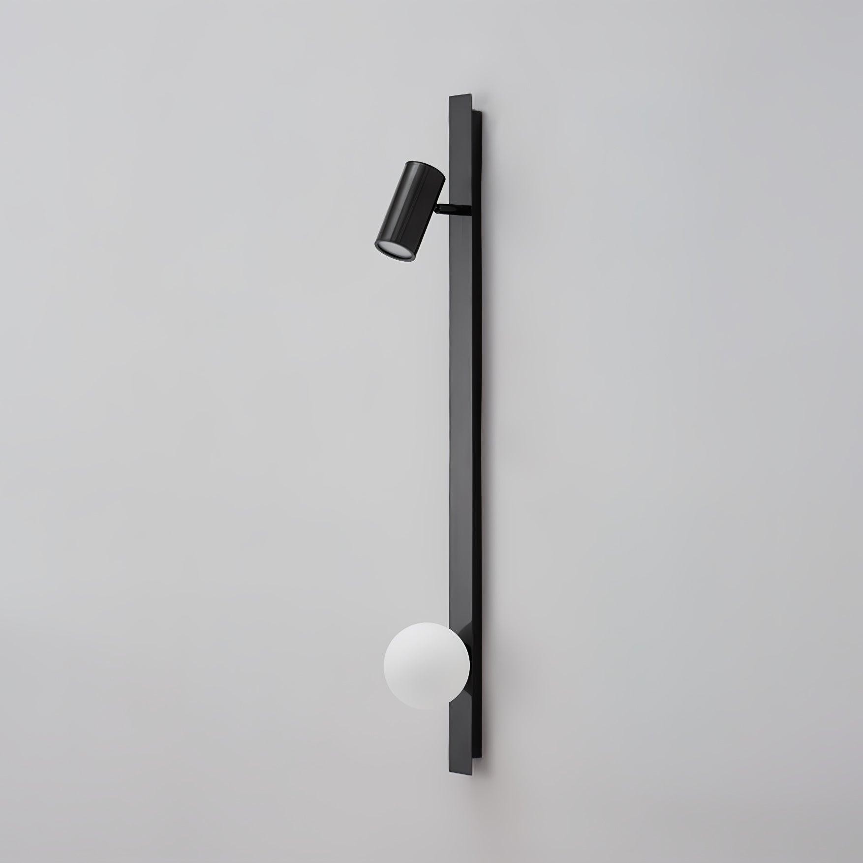 Long Arm Wall Light - W 3.9″ x H 31.5″ Brass, Bedroom Wall Sconce, detail 6