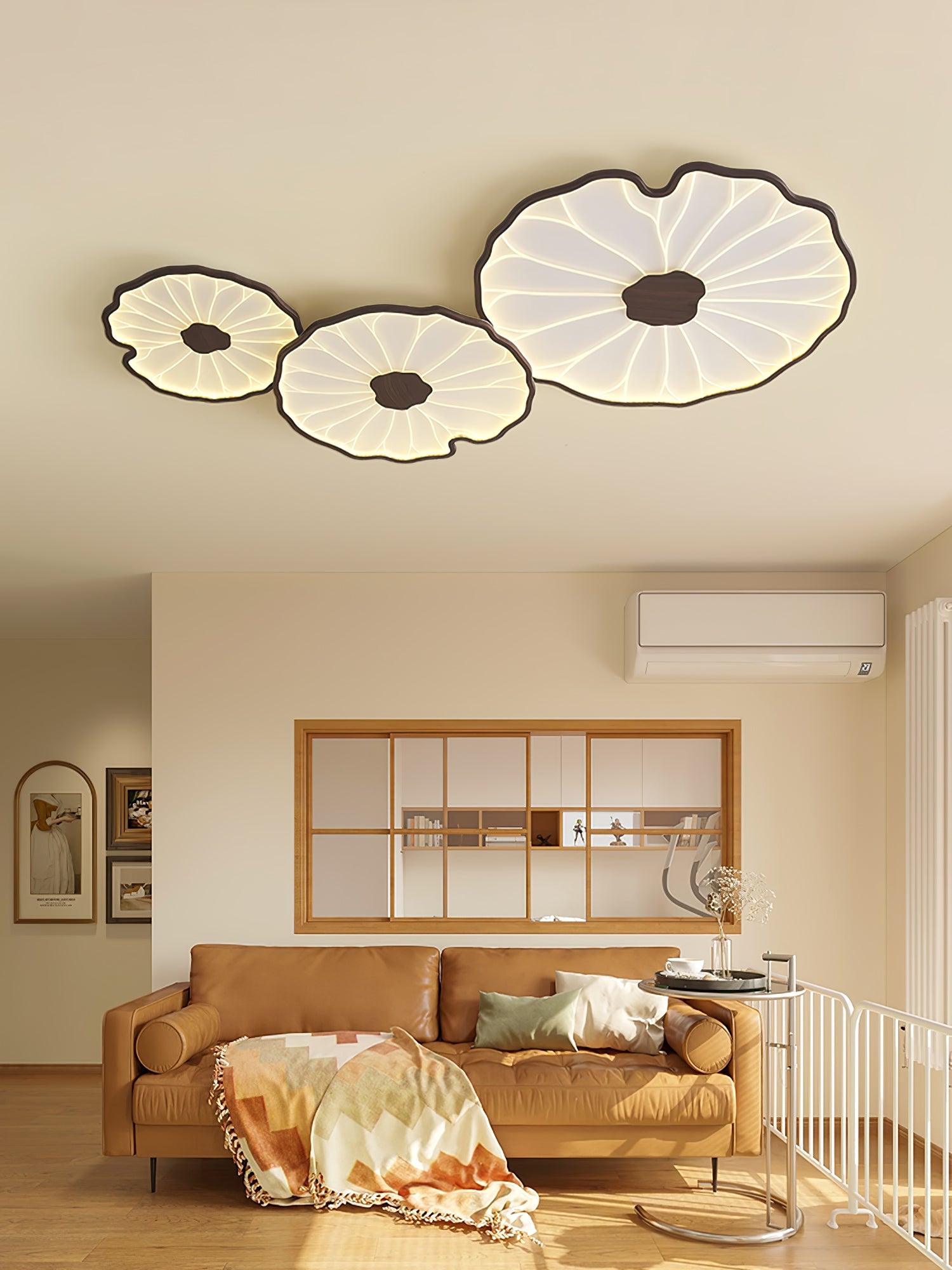 Lotus Leaf Acrylic Ceiling Light