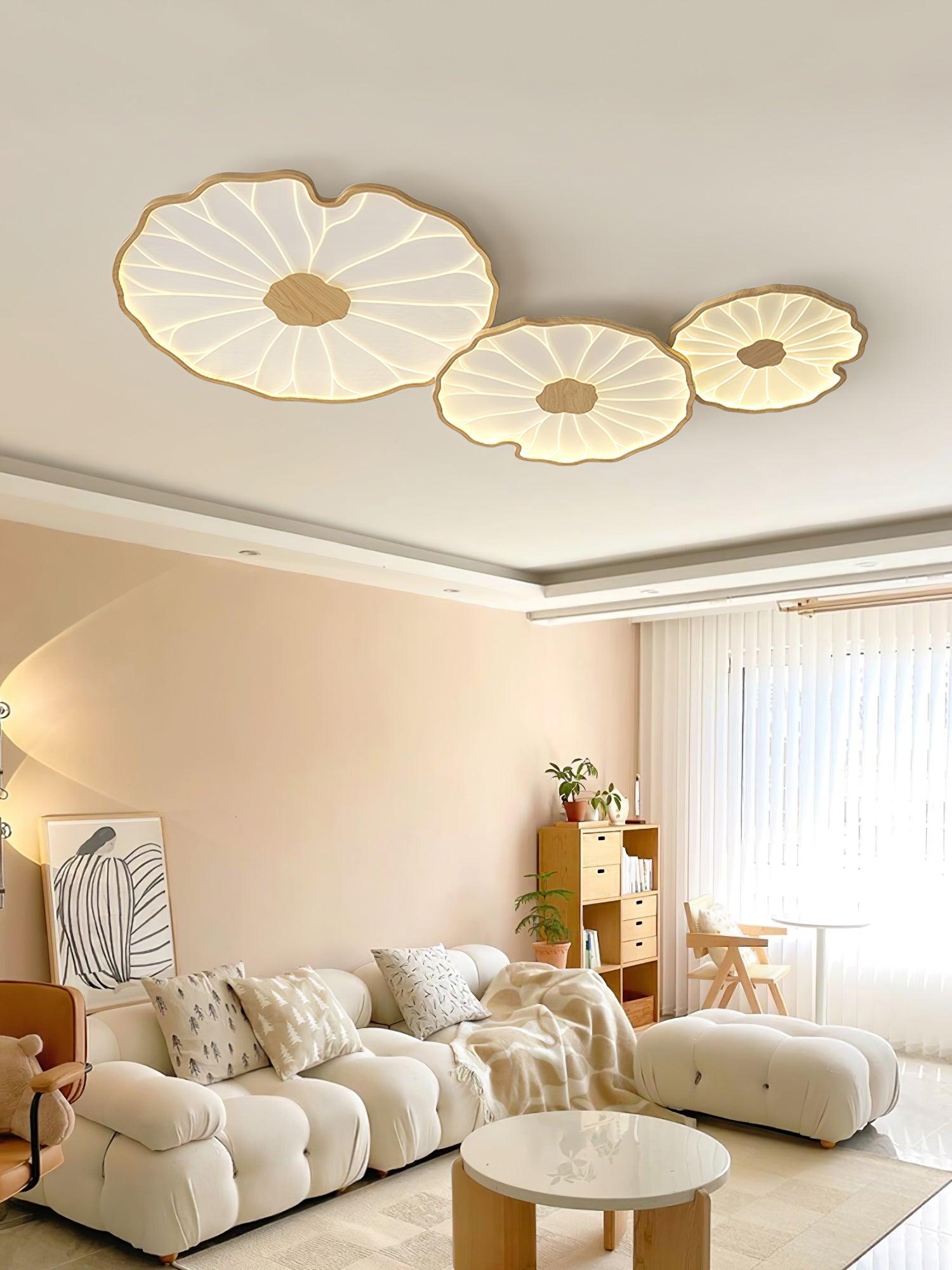 Lotus Leaf Acrylic Ceiling Light