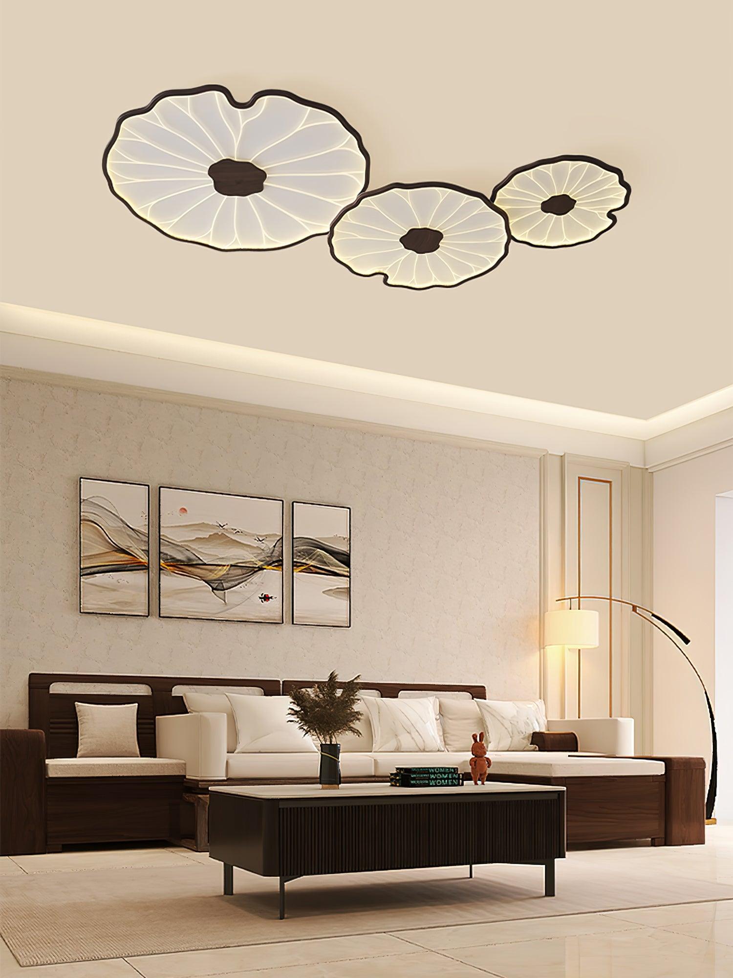 Lotus Leaf Acrylic Ceiling Light