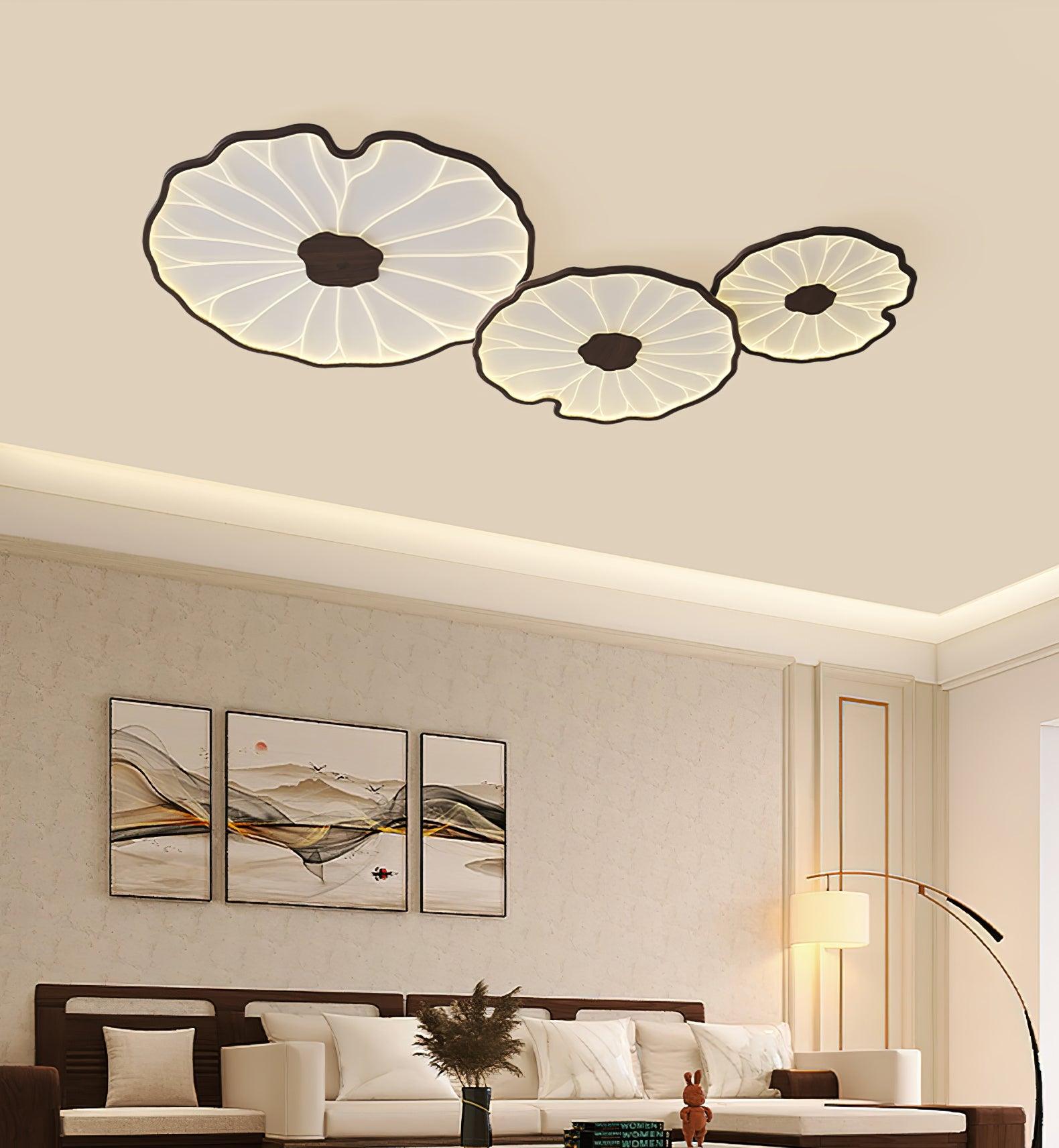 Lotus Leaf Acrylic Ceiling Light