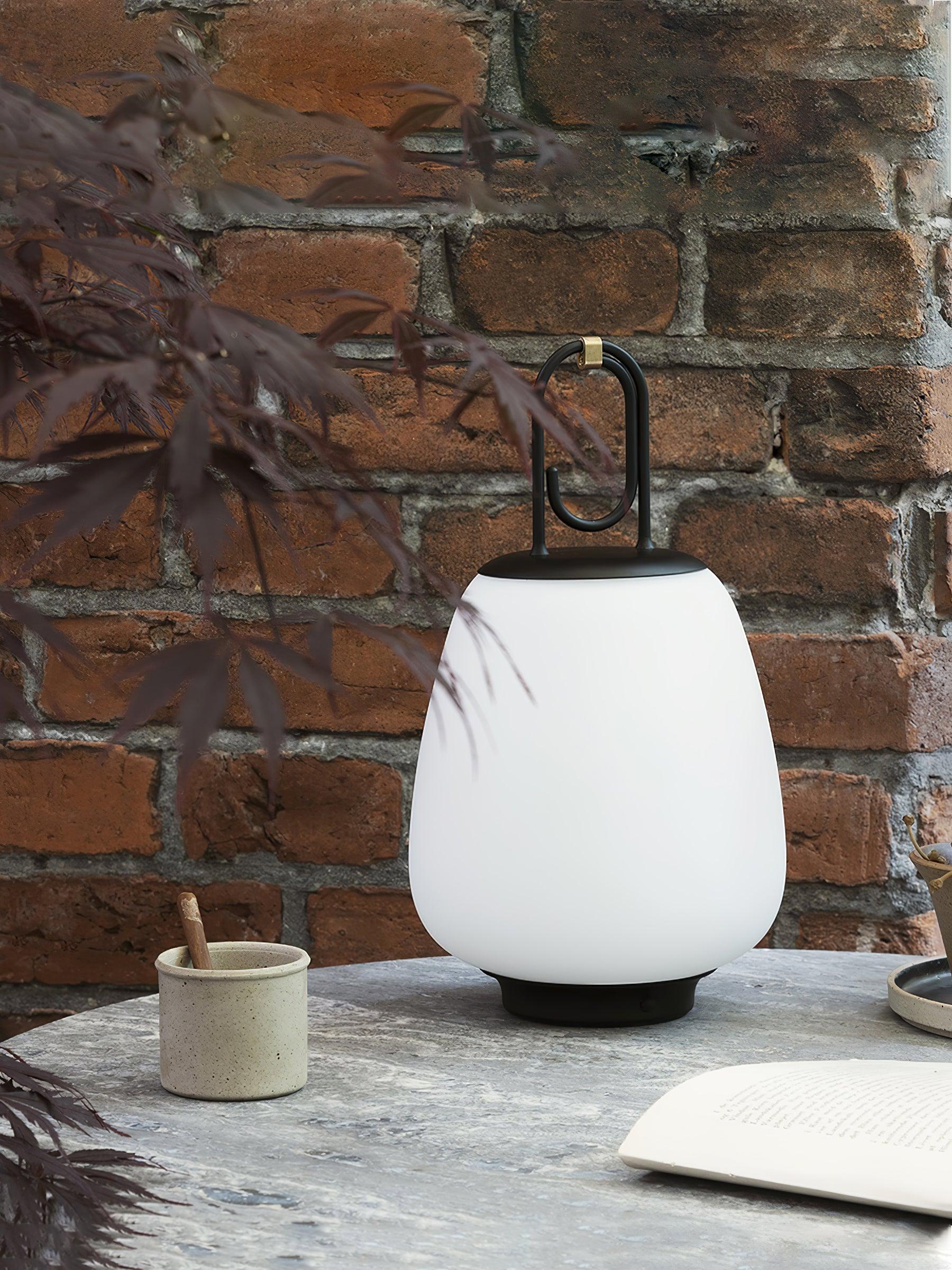 Lucia Lantern Table Light 6.3", Bedside Table Lamp, detail 12
