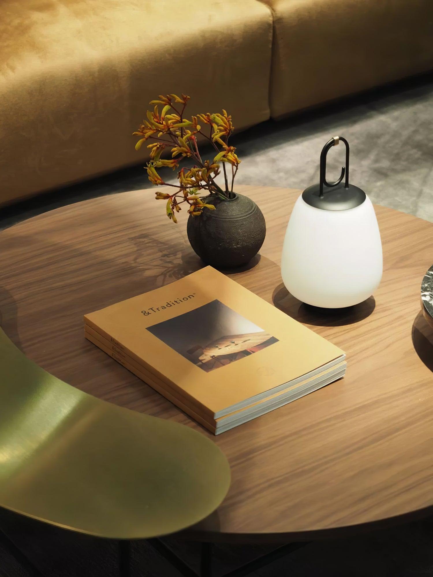 Lucia Lantern Table Light 6.3", Bedside Table Lamp, detail 15